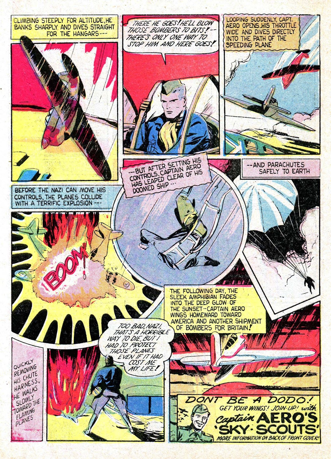 Captain Aero Comics issue 1 - Page 15