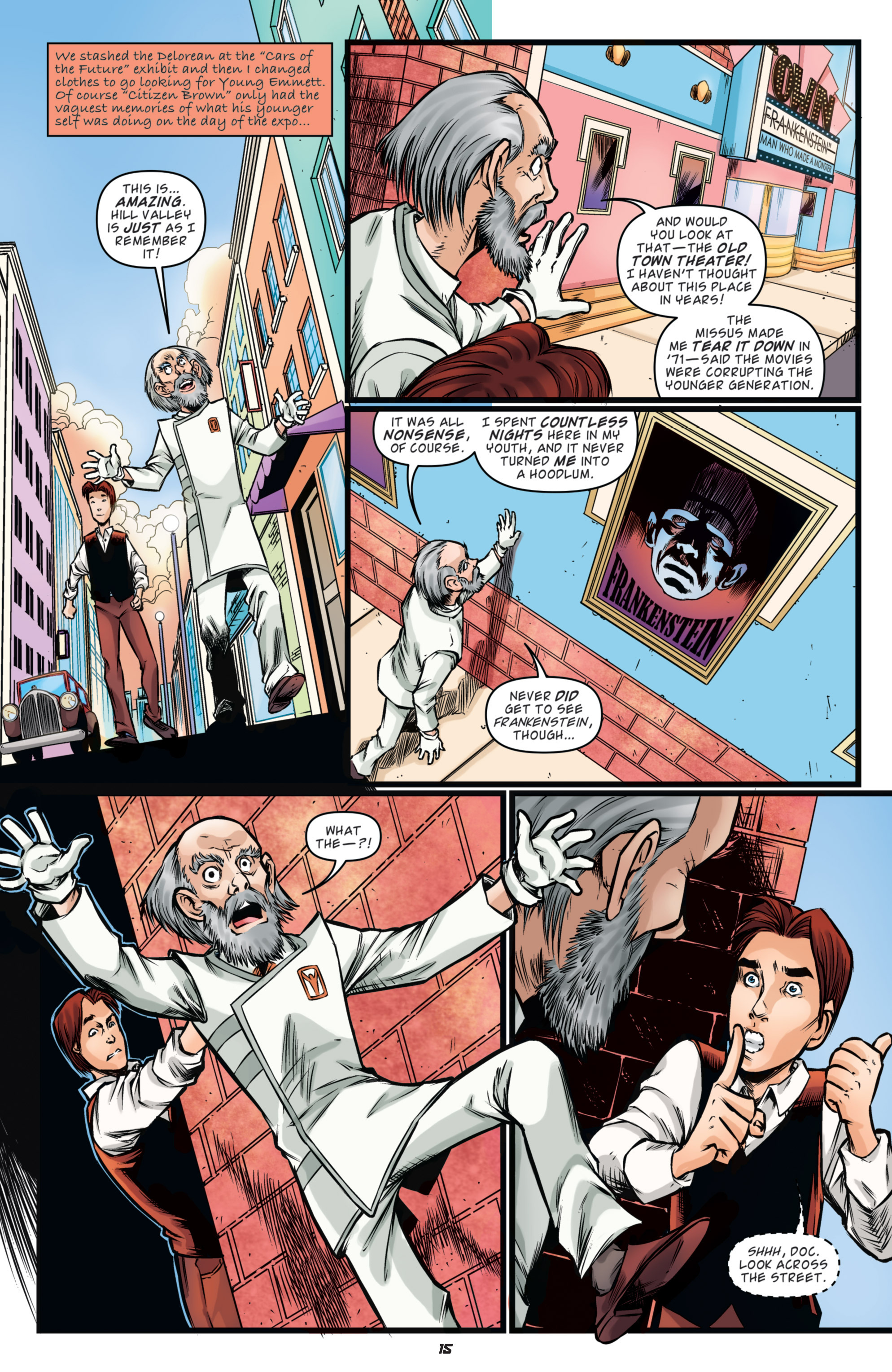 Read online Back to the Future: Citizen Brown comic -  Issue #4 - 17