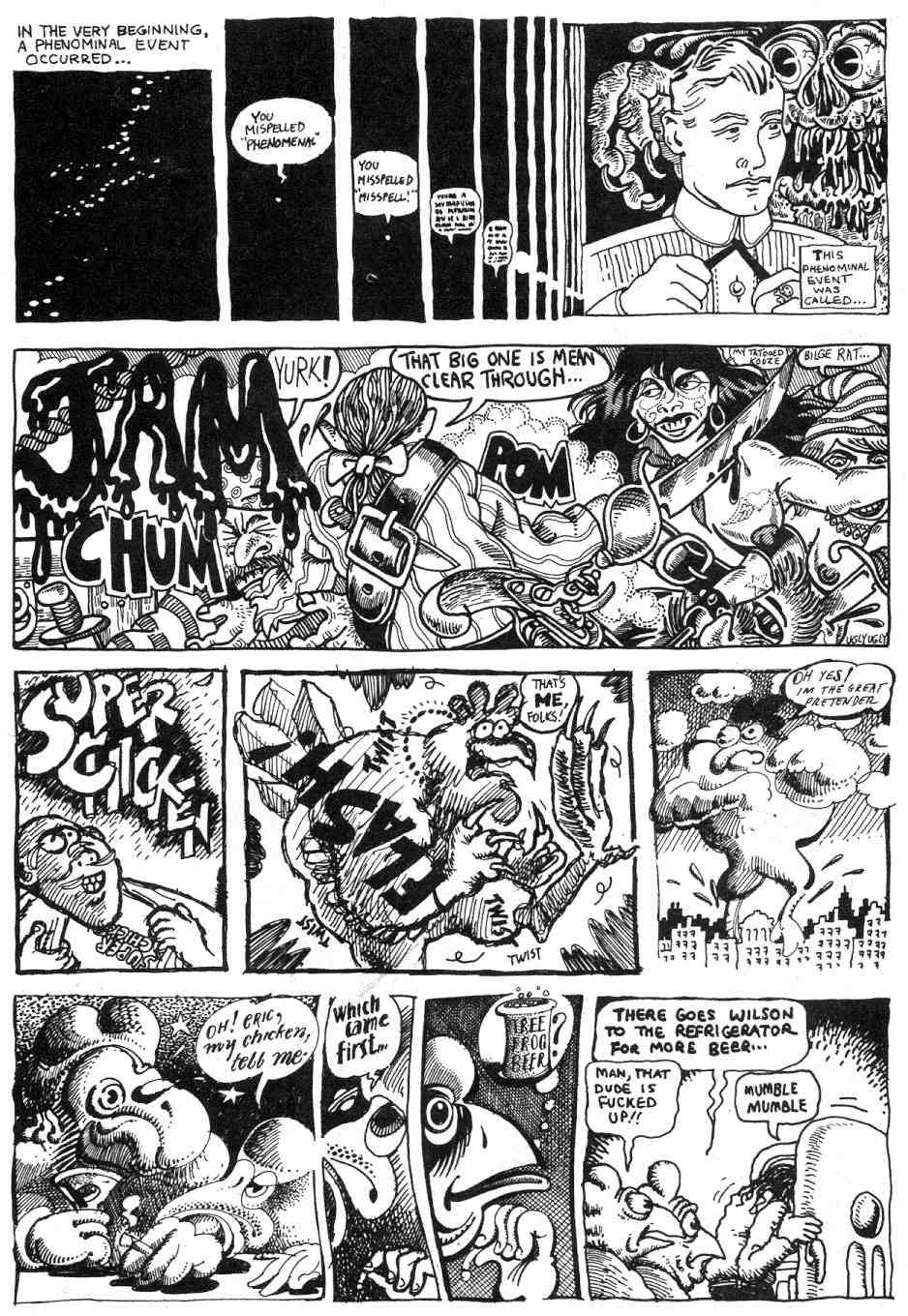 Read online Zap Comix comic -  Issue #4 - 37