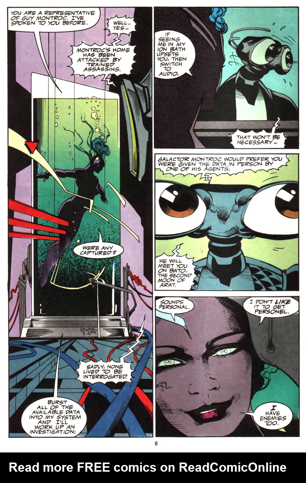 Read online Alien Legion (1987) comic -  Issue #8 - 10
