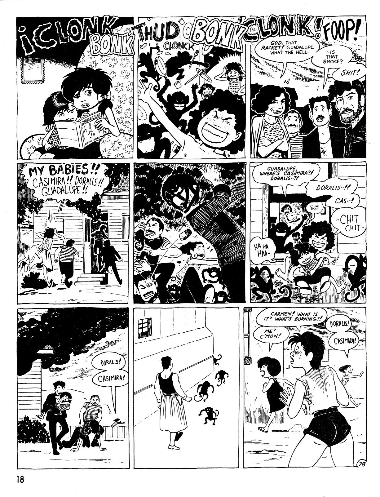 Read online Love and Rockets (1982) comic -  Issue #25 - 22