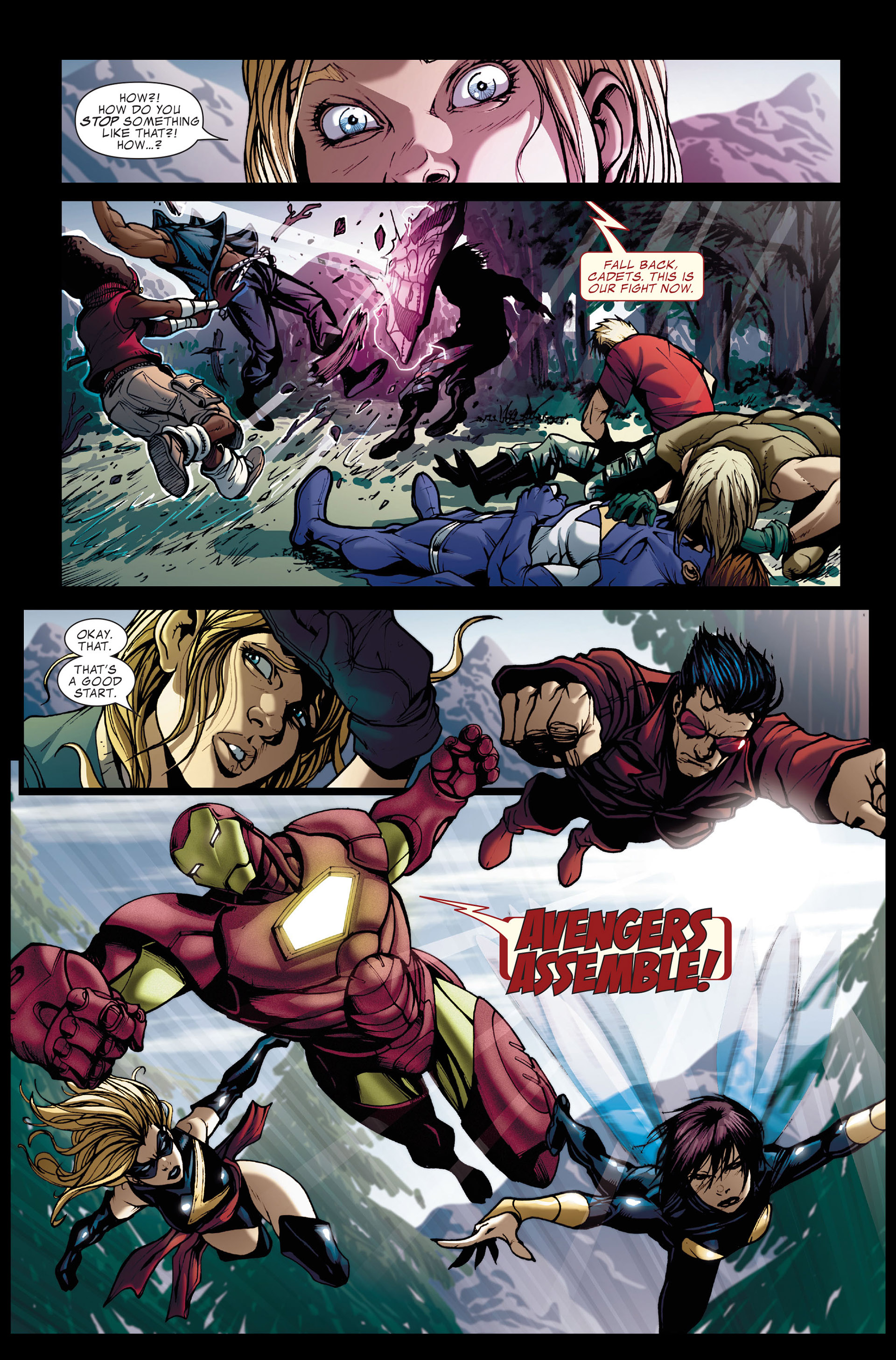 Read online Avengers: The Initiative comic -  Issue #11 - 14