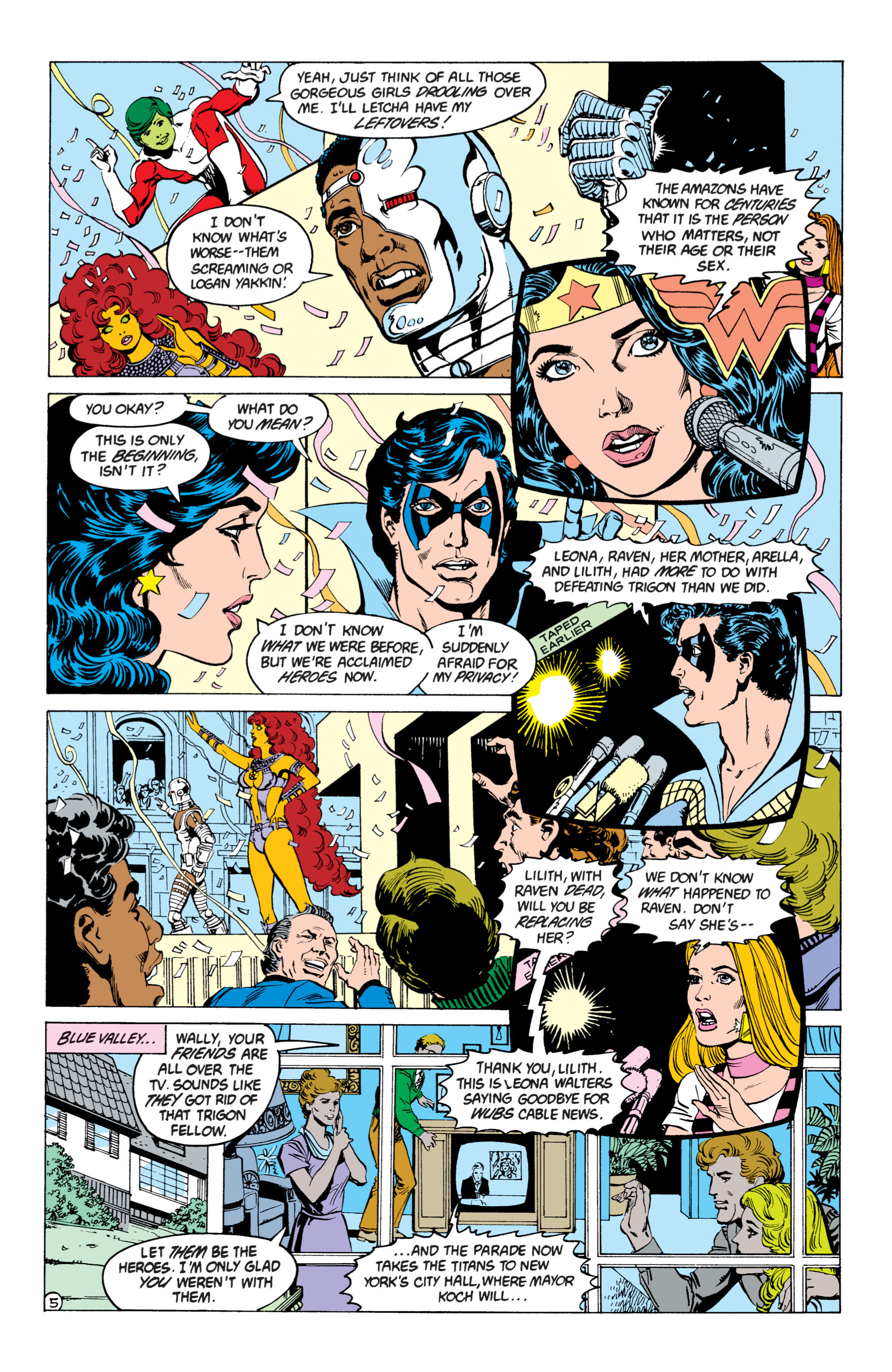 Read online The New Teen Titans (1984) comic -  Issue #6 - 5