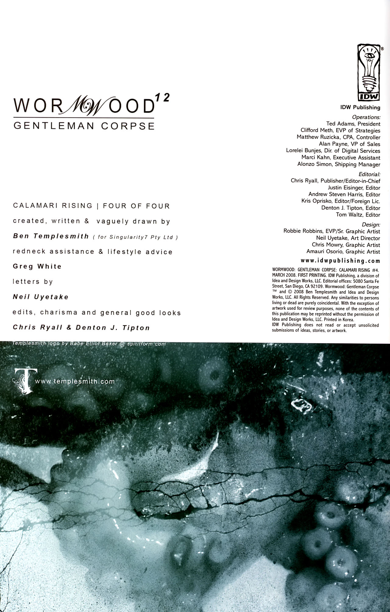 Read online Wormwood: Gentleman Corpse comic -  Issue #12 - 2
