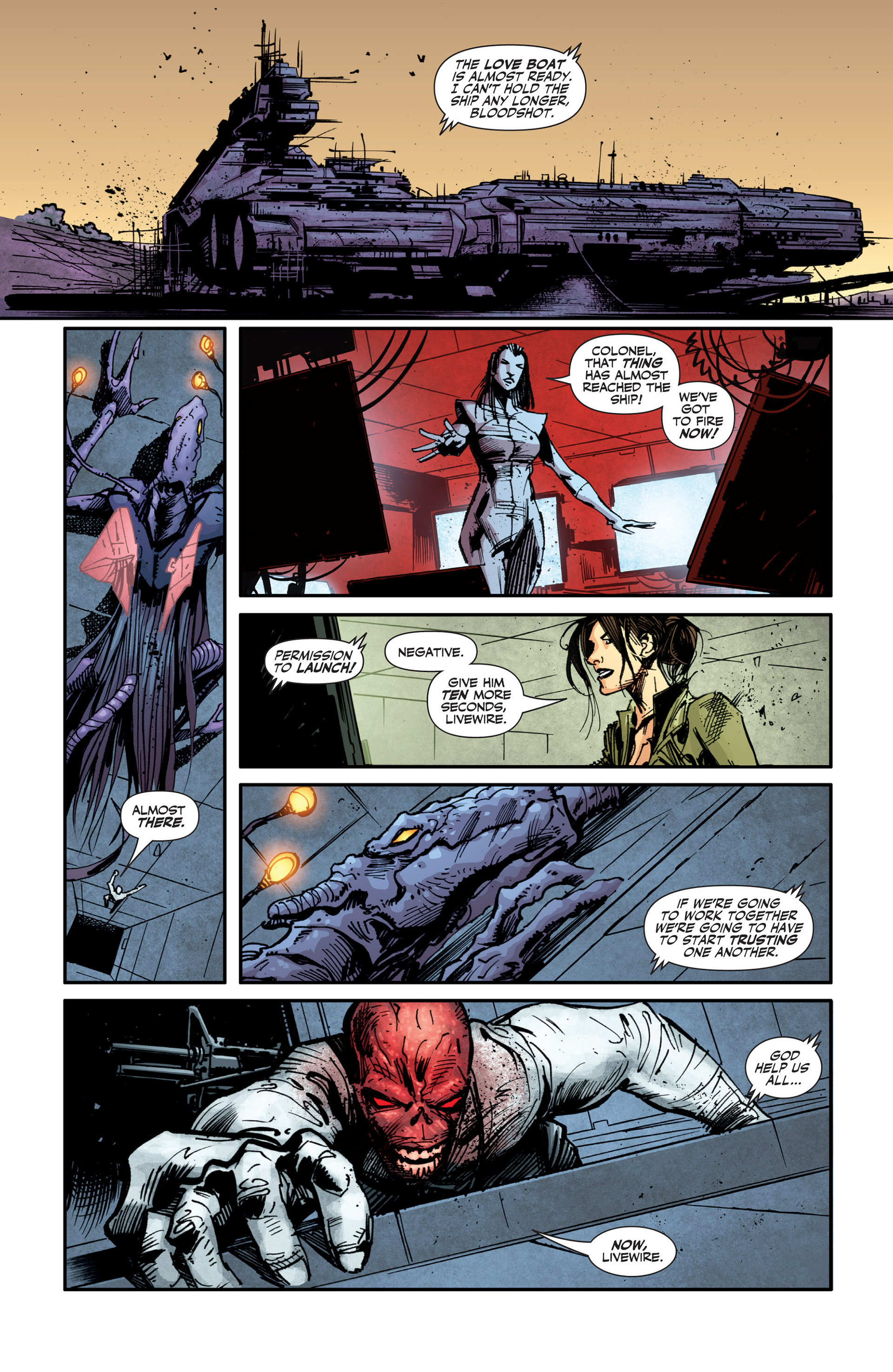 Read online Armor Hunters: Bloodshot comic -  Issue #2 - 20