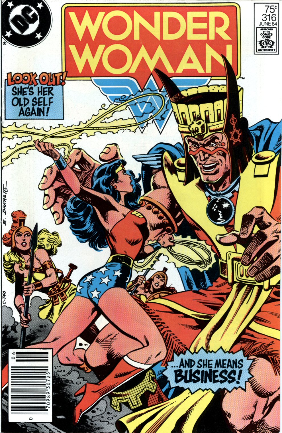 Read online Wonder Woman (1942) comic -  Issue #316 - 1