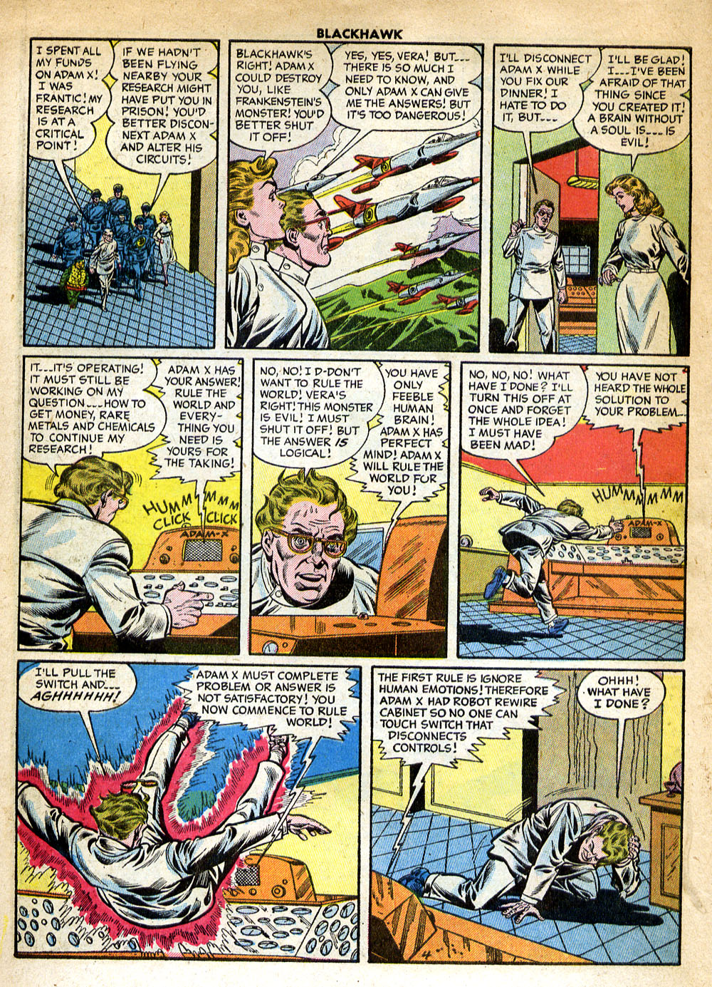 Read online Blackhawk (1957) comic -  Issue #102 - 6