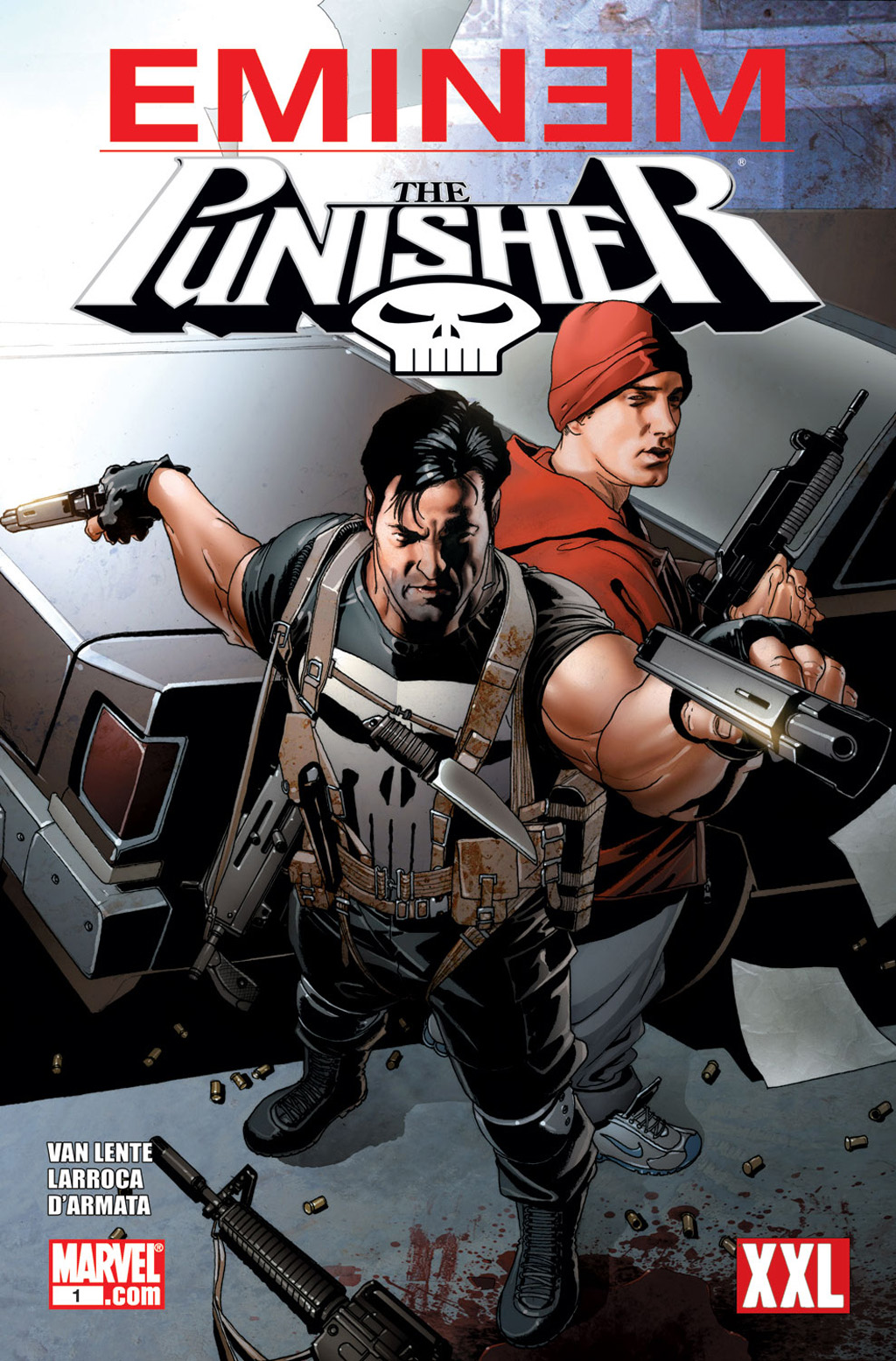 Read online Eminem/Punisher comic -  Issue # Full - 1