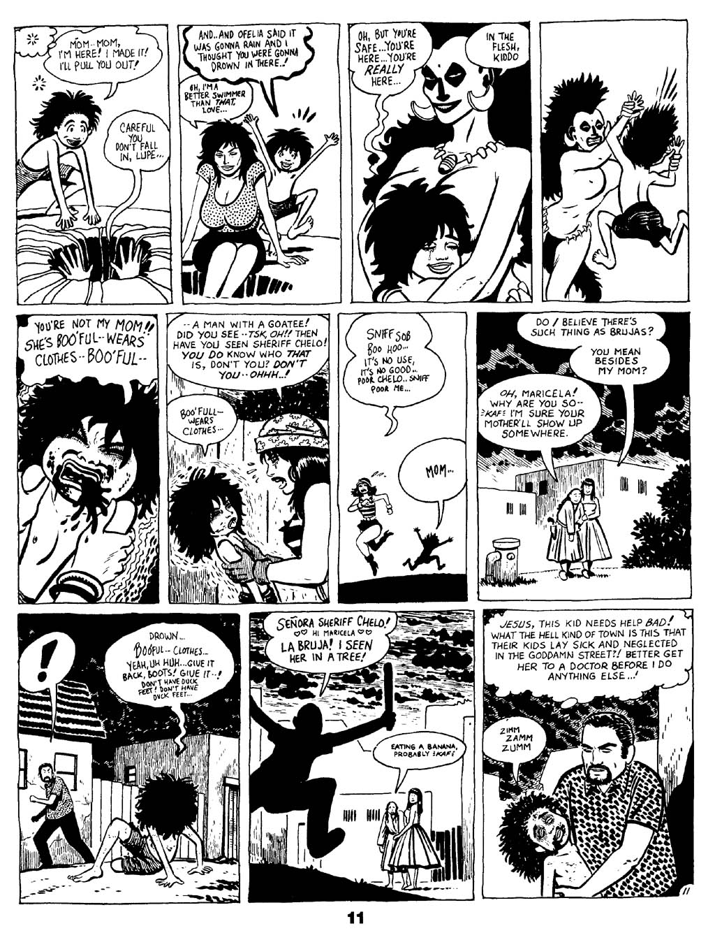 Read online Love and Rockets (1982) comic -  Issue #18 - 13