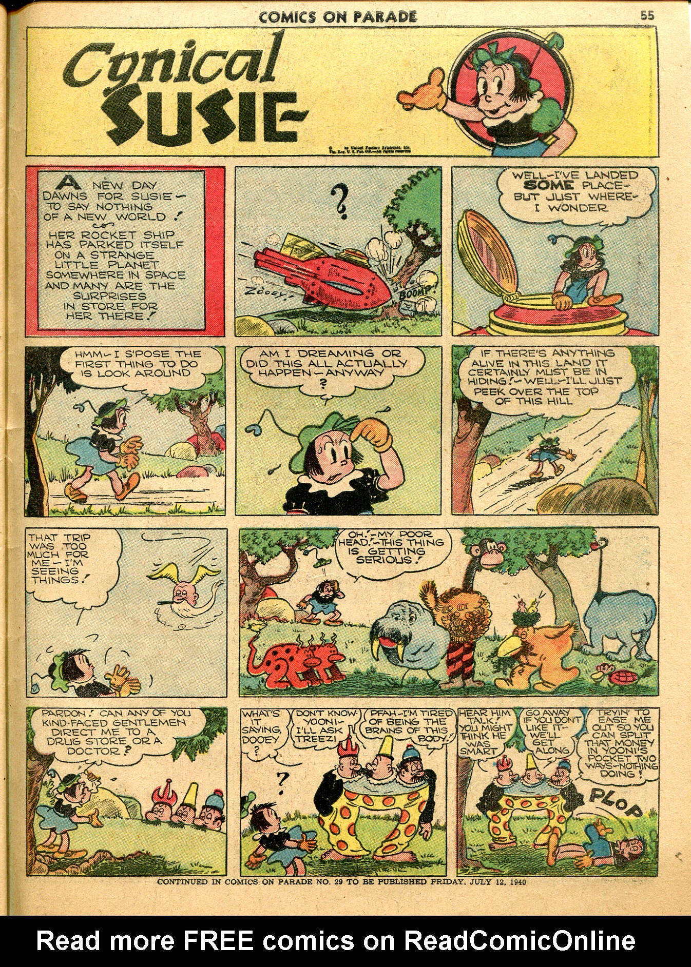 Read online Comics on Parade comic -  Issue #28 - 57