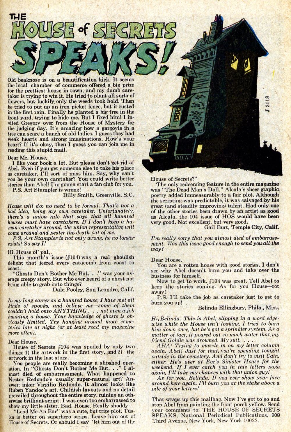 Read online House of Secrets (1956) comic -  Issue #110 - 33