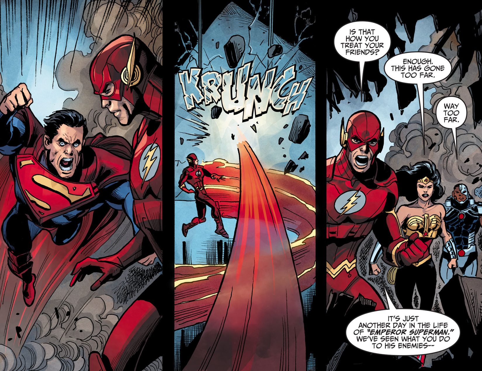 Read online Injustice: Gods Among Us: Year Five comic -  Issue #27 - 9
