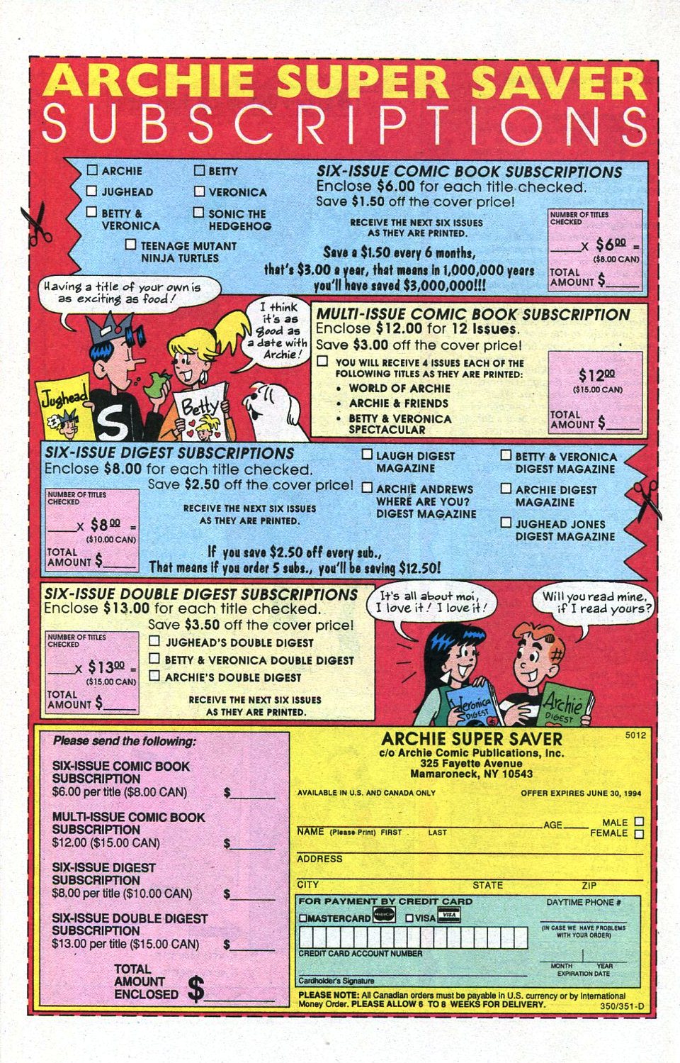 Read online Betty and Veronica (1987) comic -  Issue #75 - 12