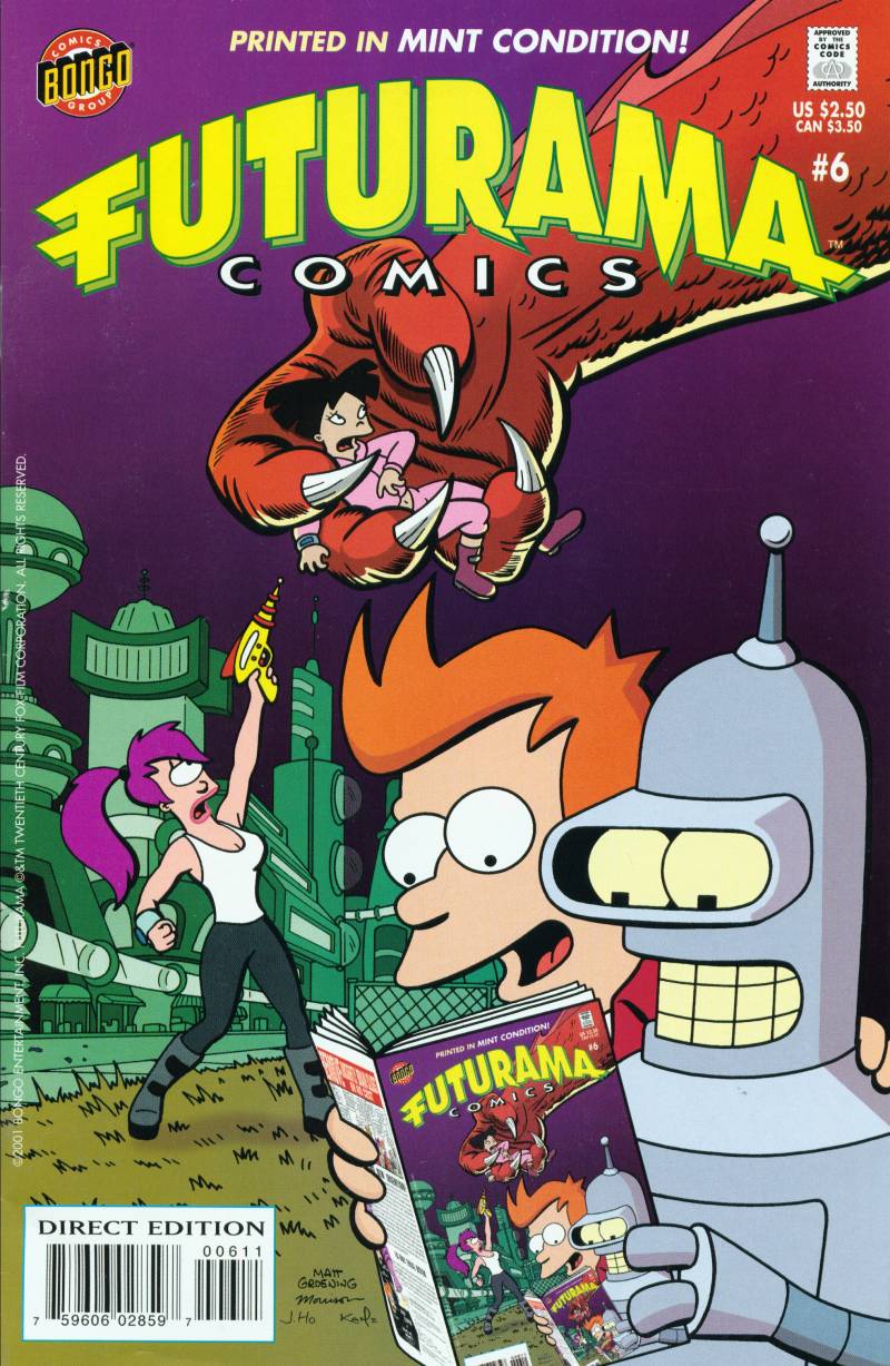 Read online Futurama Comics comic -  Issue #6 - 1