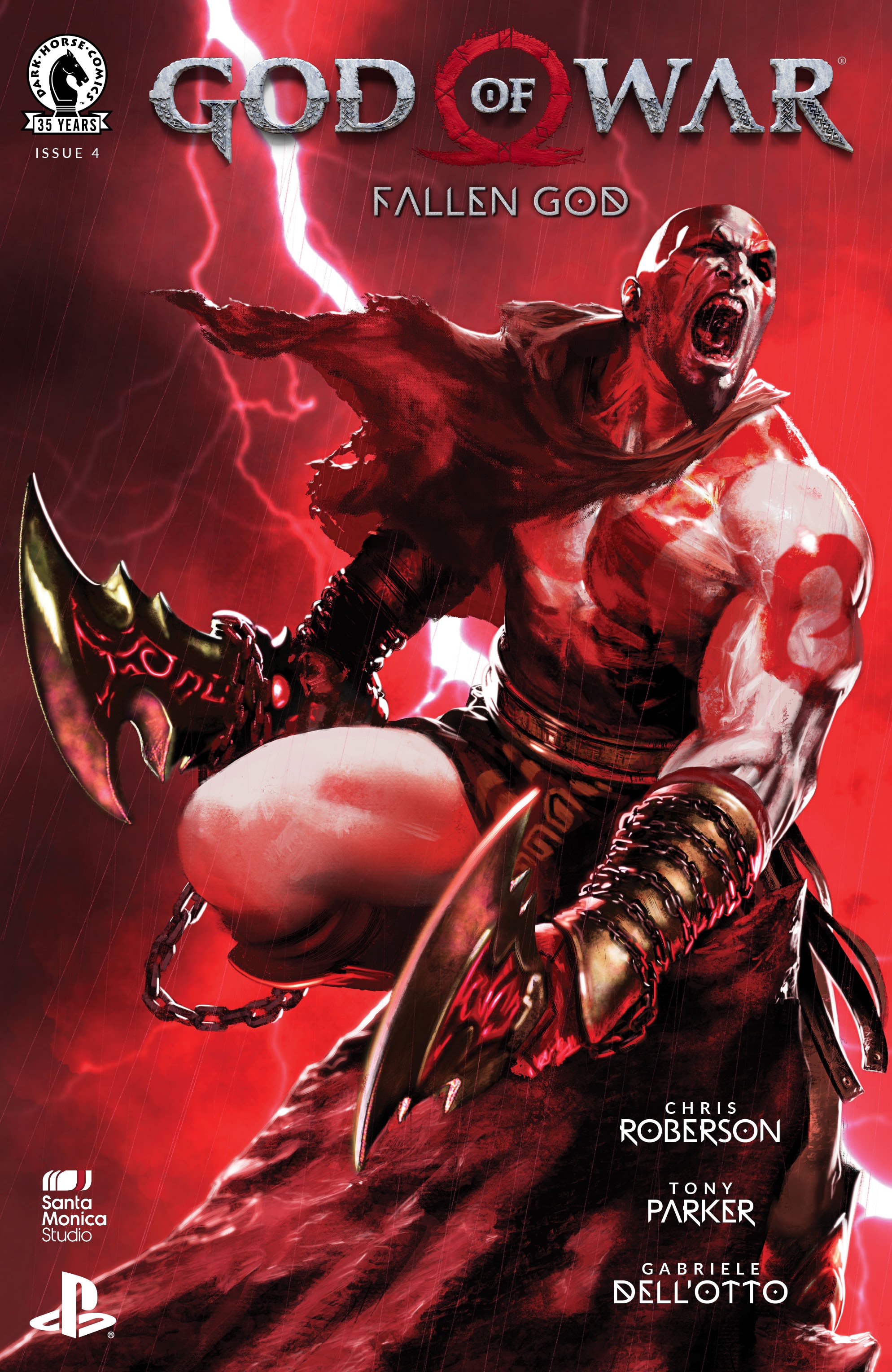 Read online God of War: Fallen God comic -  Issue #4 - 1