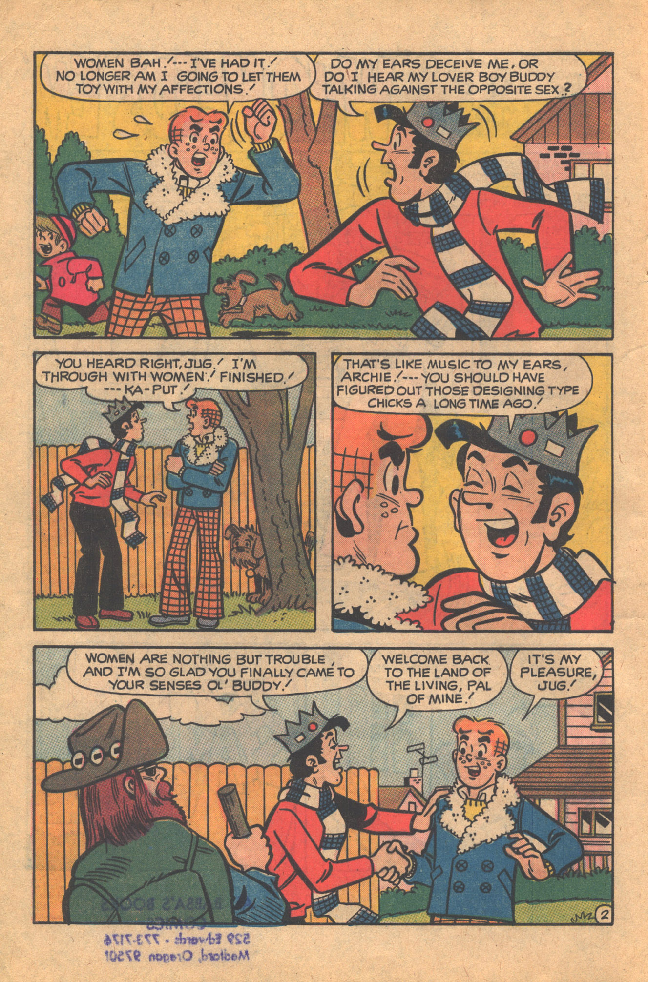 Read online Life With Archie (1958) comic -  Issue #131 - 4