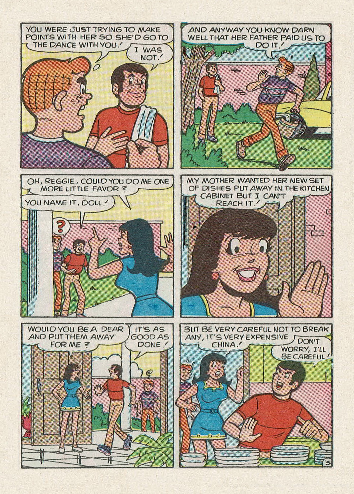 Read online Jughead Jones Comics Digest comic -  Issue #59 - 63