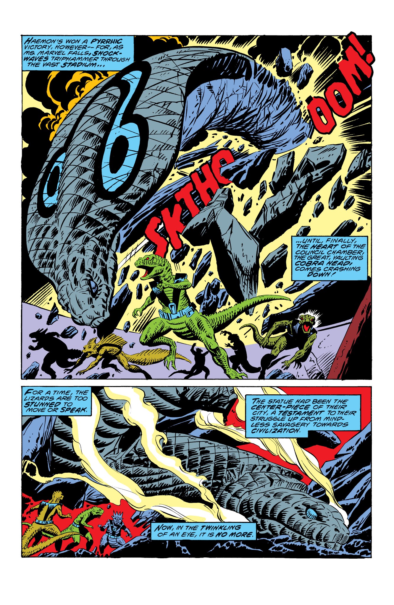 Read online Marvel Masterworks: Ms. Marvel comic -  Issue # TPB 2 - 125