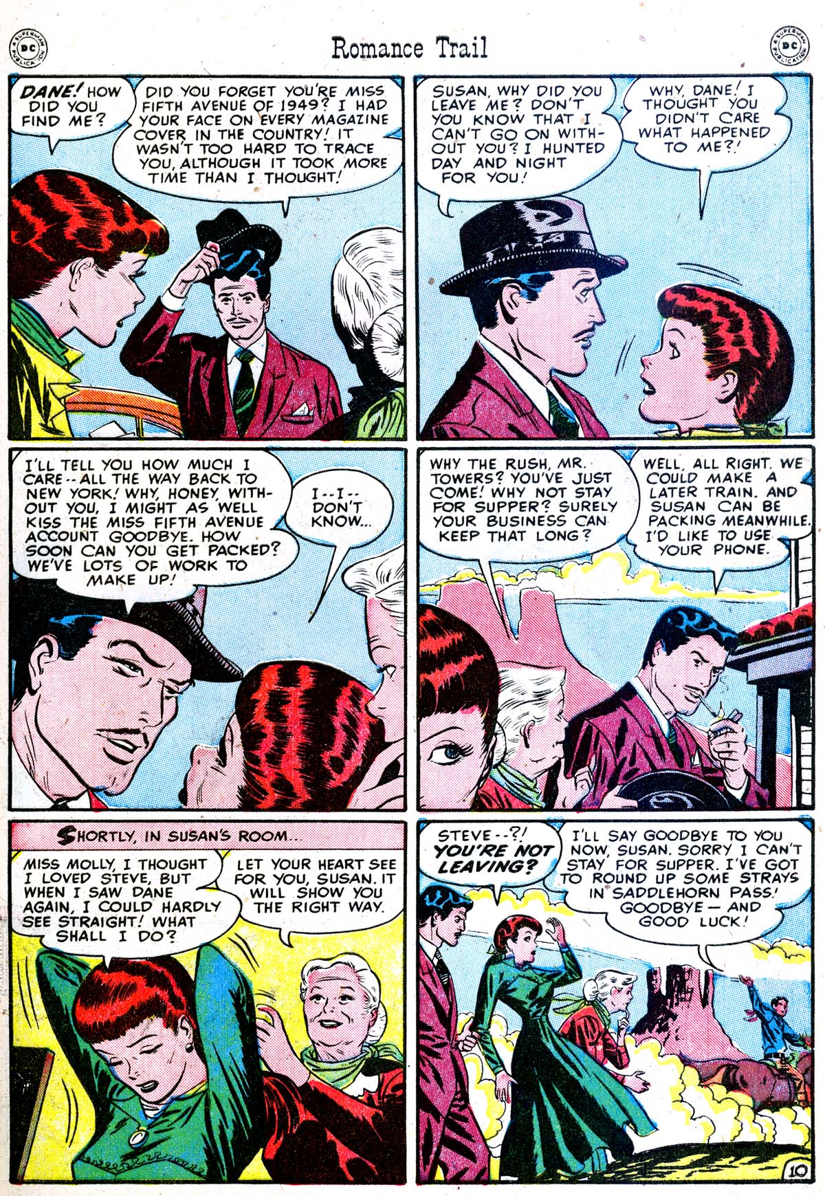 Read online Romance Trail comic -  Issue #1 - 13