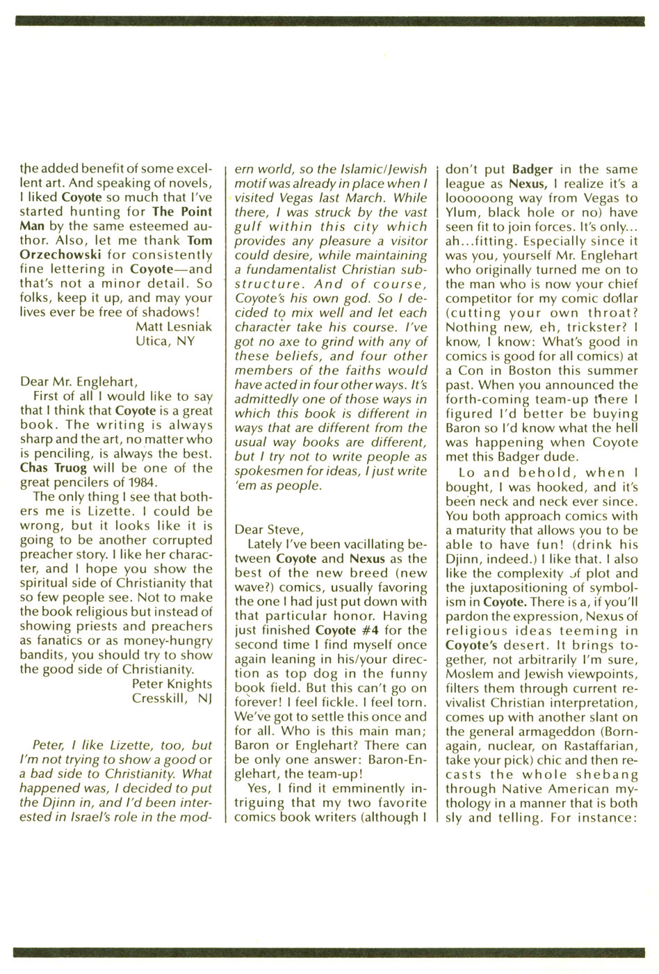 Read online Coyote comic -  Issue #6 - 34