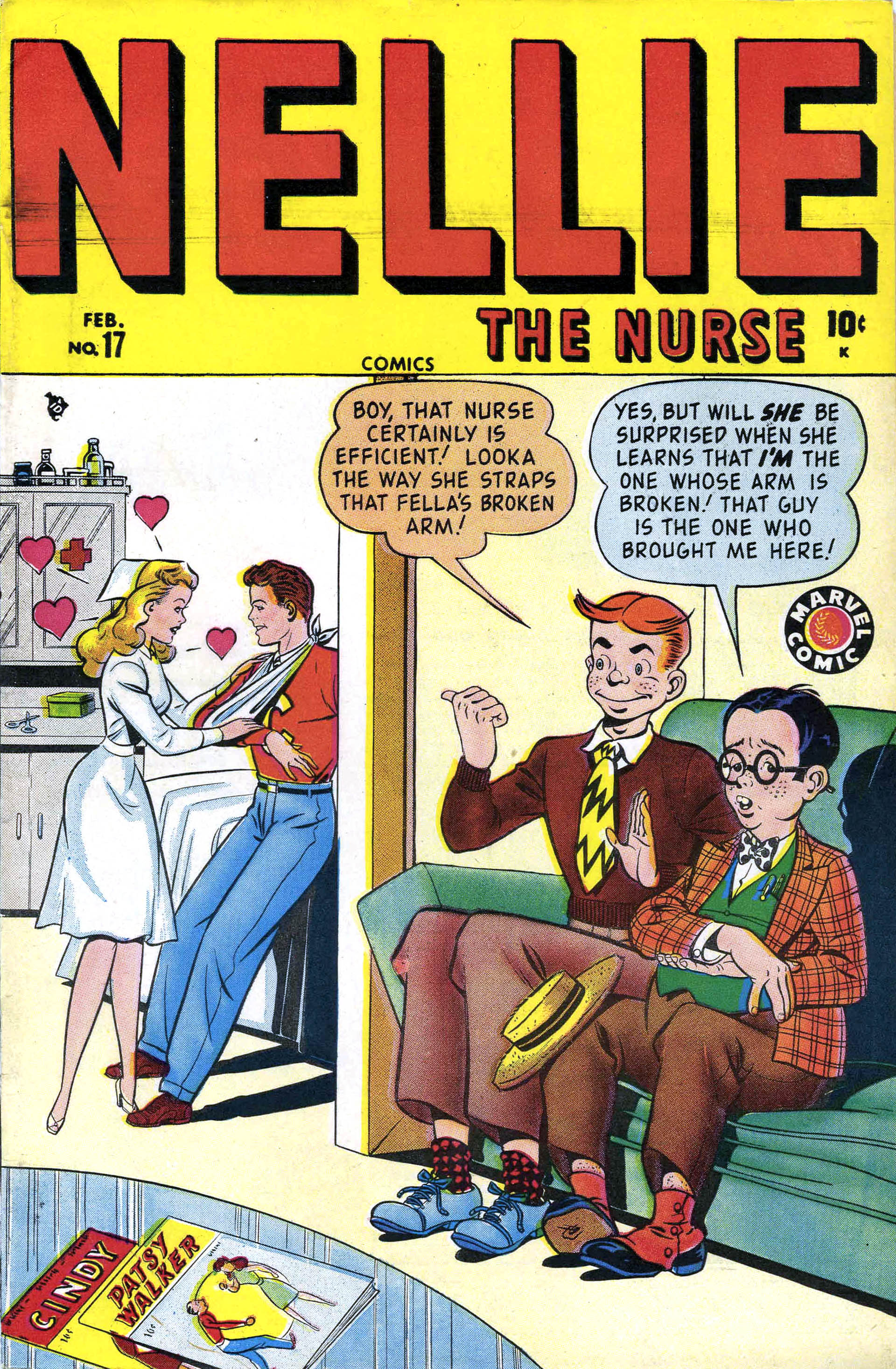 Read online Nellie The Nurse (1945) comic -  Issue #17 - 1
