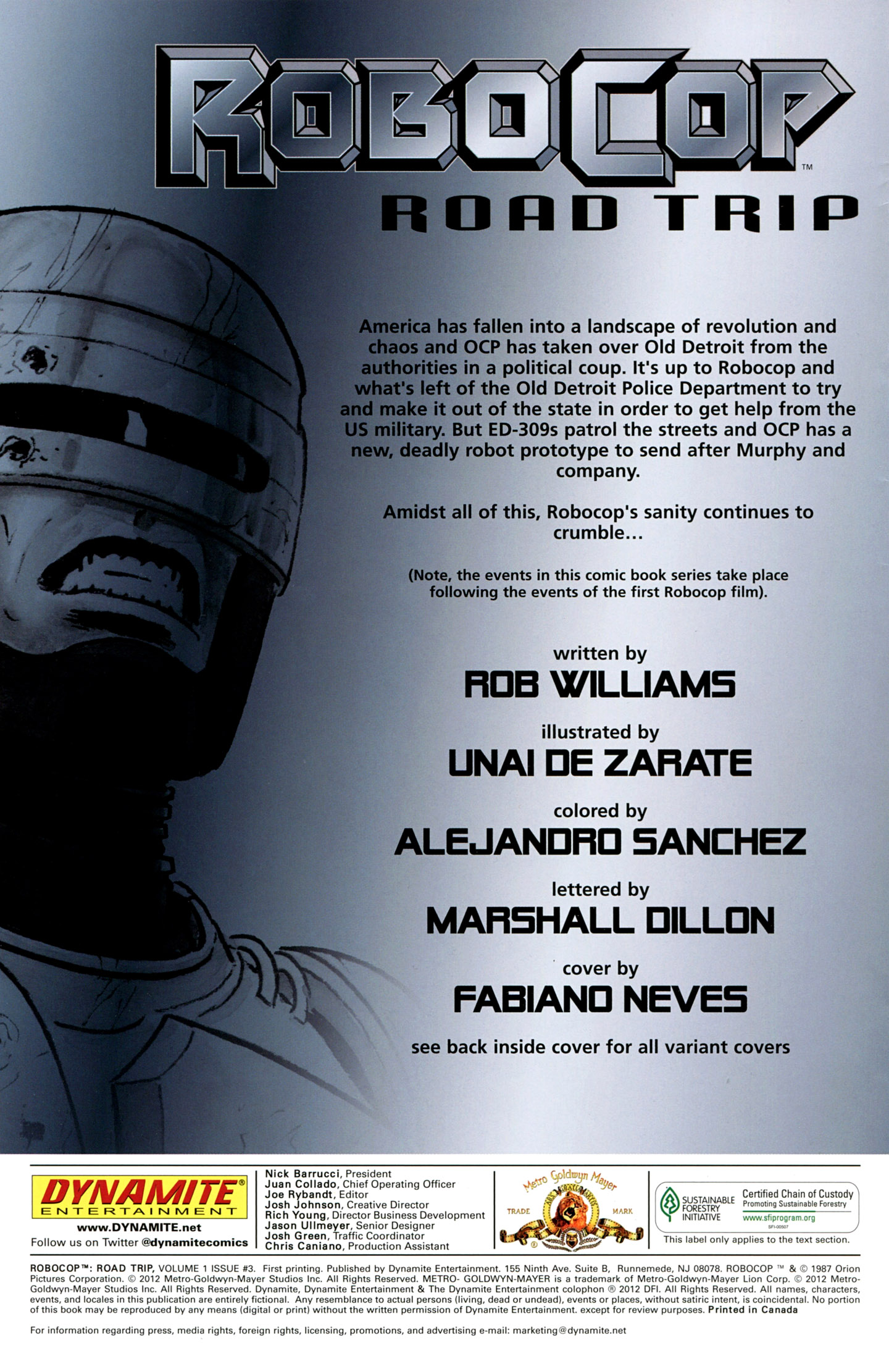 Read online Robocop: Road Trip comic -  Issue #3 - 2