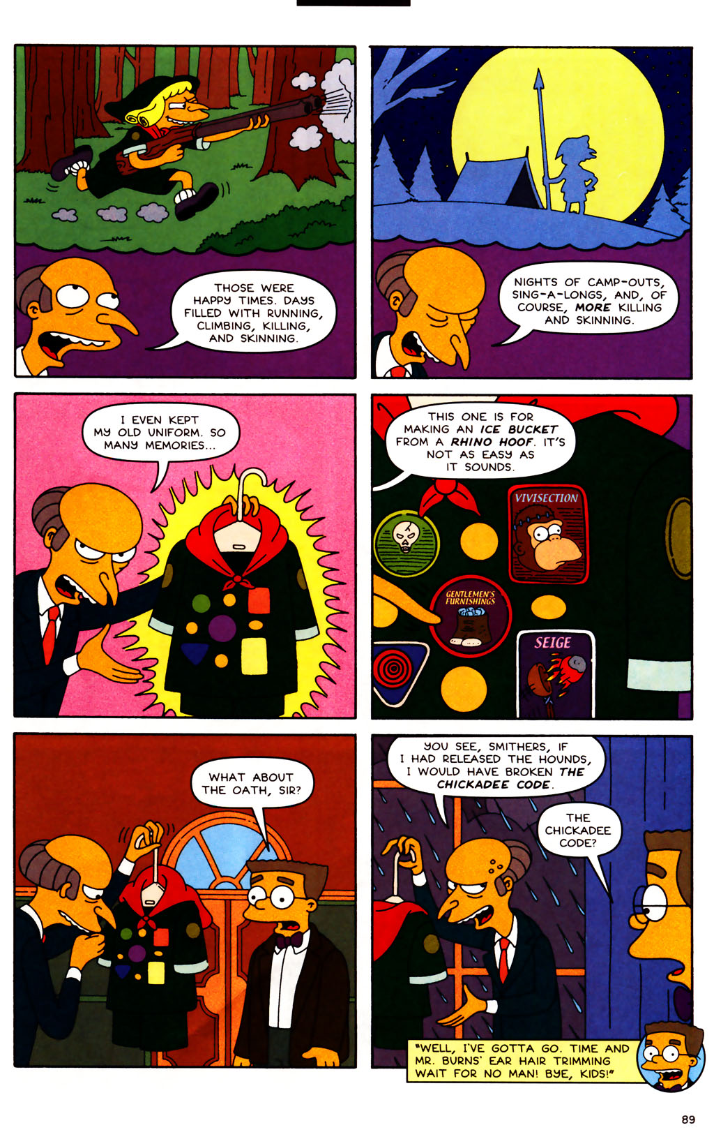 Read online Simpsons Comics comic -  Issue #100 - 89