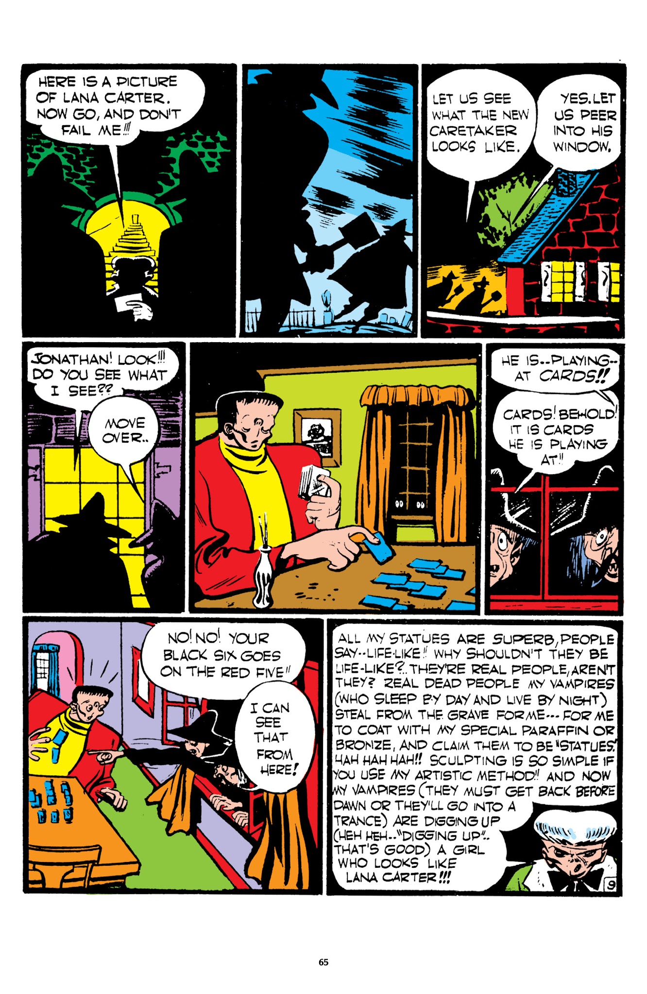 Read online Frankenstein: The Mad Science of Dick Briefer comic -  Issue # TPB - 65
