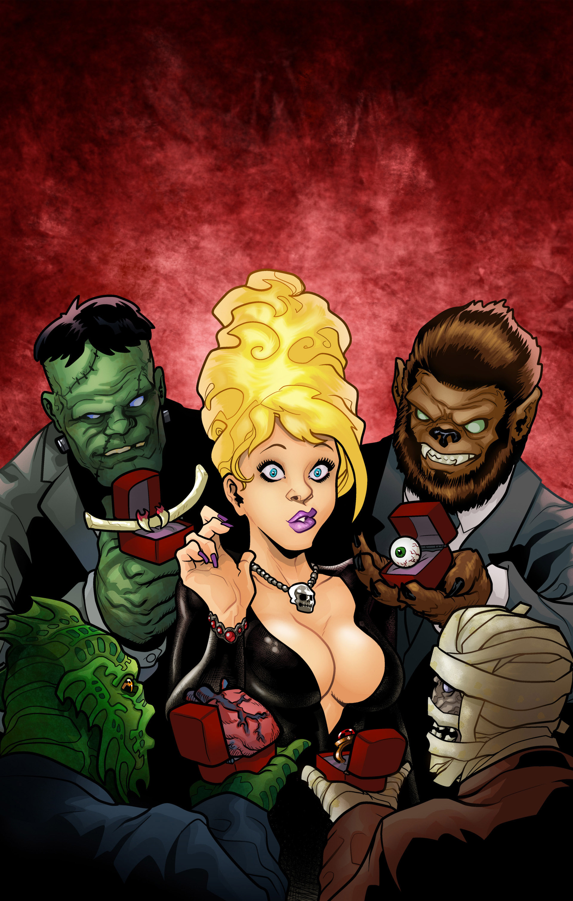 Read online BOO! Halloween Stories (2014) comic -  Issue # Full - 64