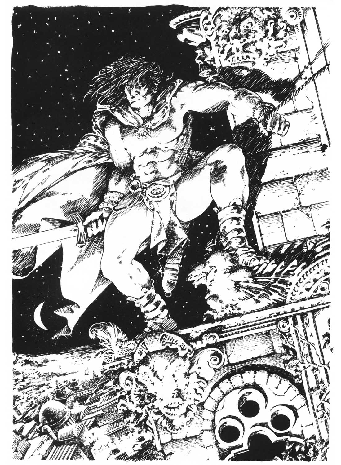 Read online The Savage Sword Of Conan comic -  Issue #158 - 65