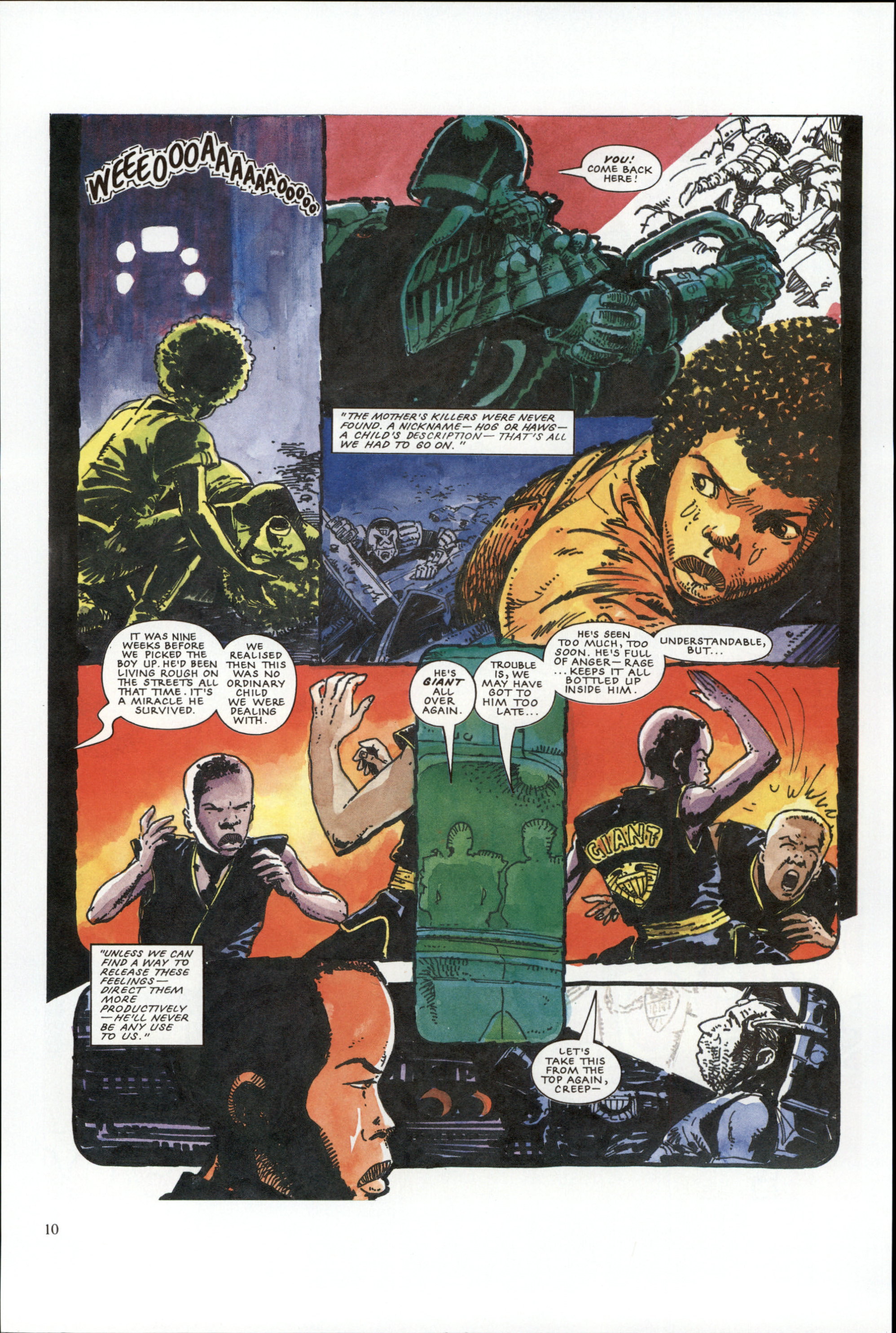 Read online Dredd Rules! comic -  Issue #17 - 12