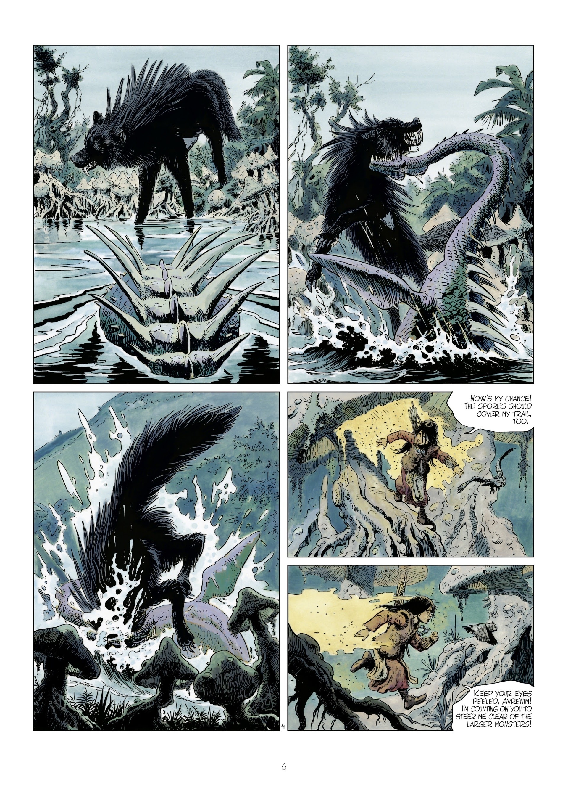 Read online The World of Thorgal: Wolfcub comic -  Issue #3 - 8