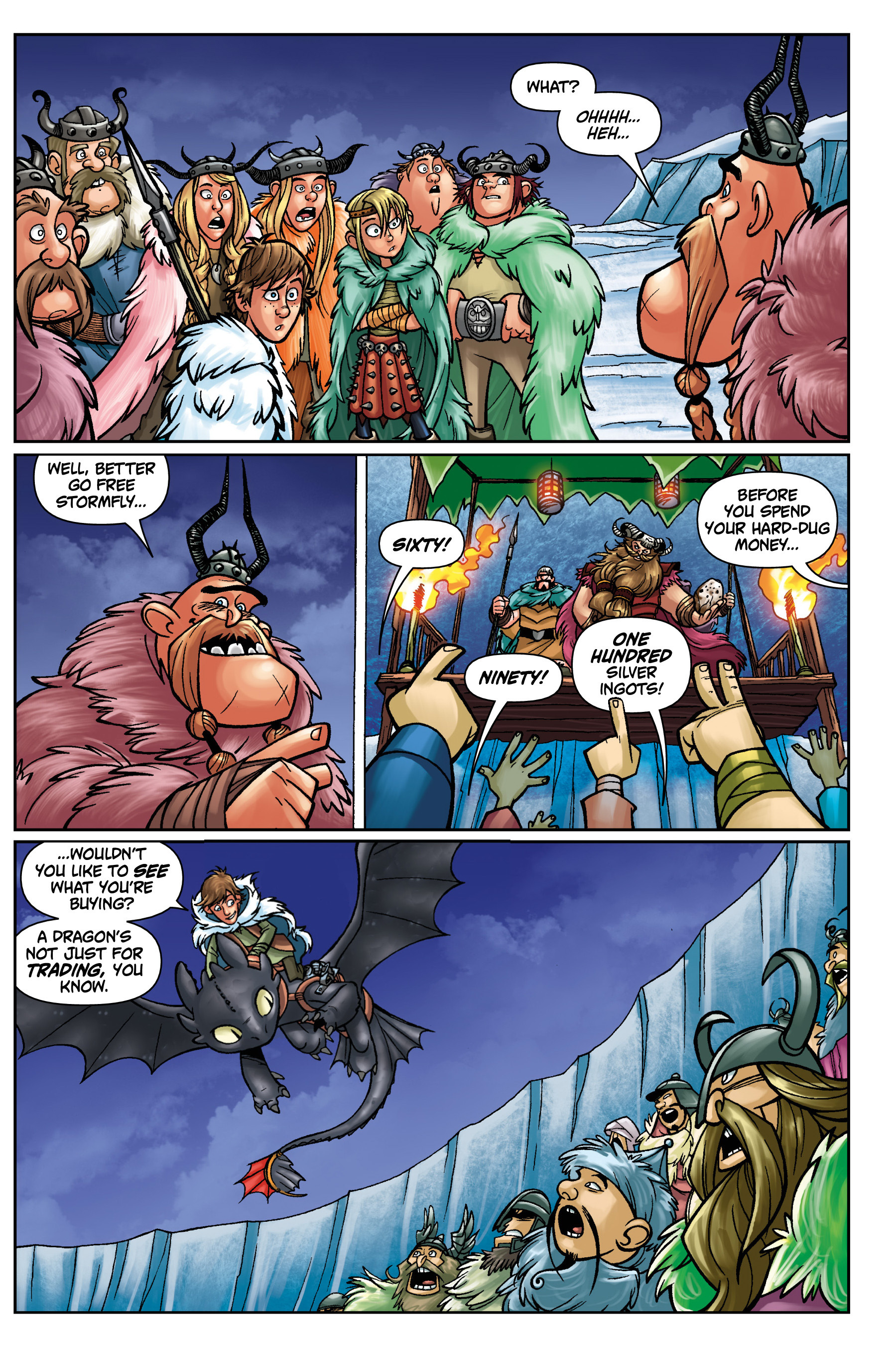 Read online DreamWorks Dragons: Riders of Berk comic -  Issue #3 - 37