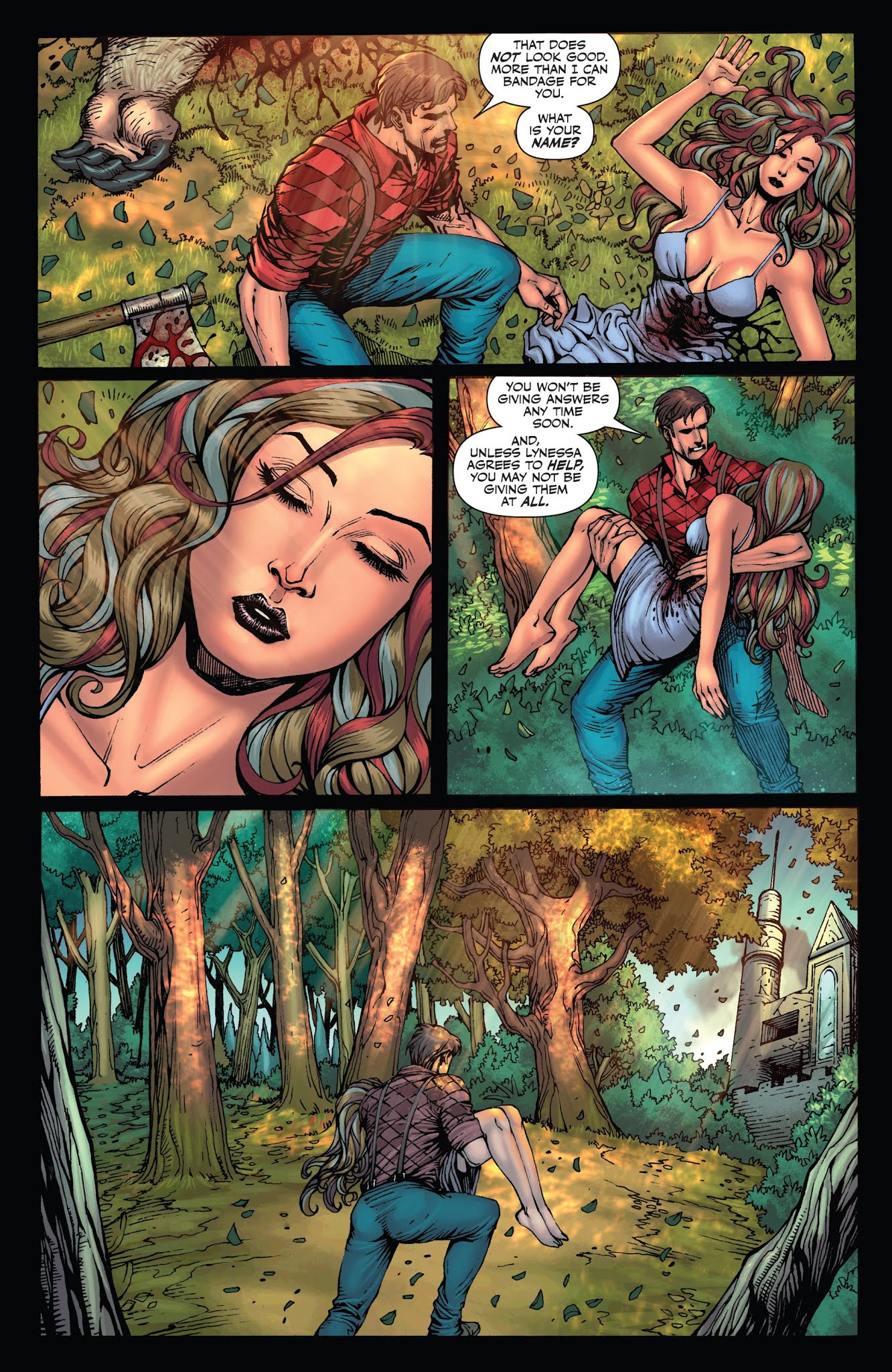 Read online Grimm Fairy Tales presents Tales from Oz comic -  Issue #1 - 8