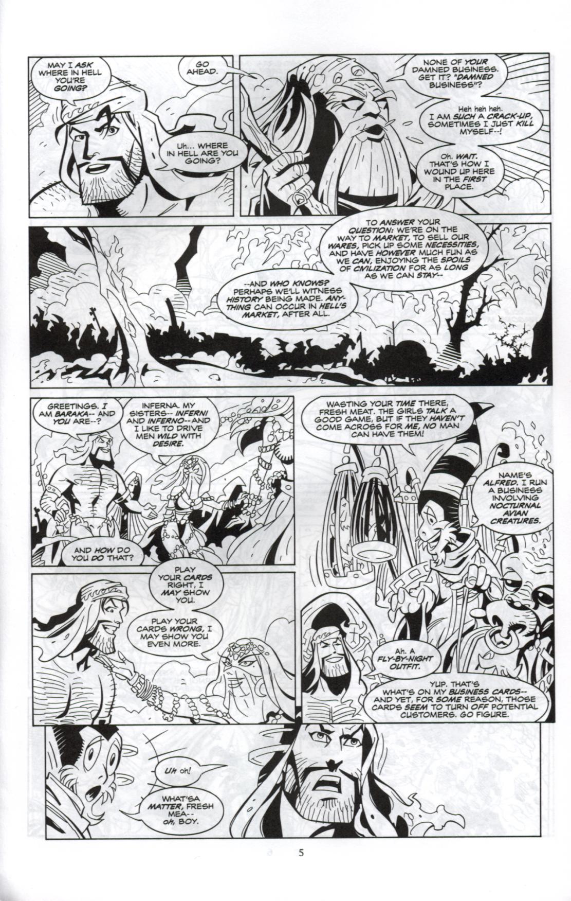 Read online Soulsearchers and Company comic -  Issue #51 - 5