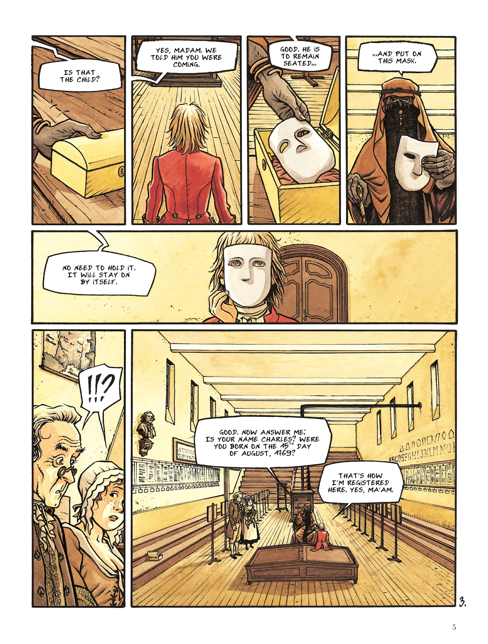Read online Game of Masks comic -  Issue #1 - 7