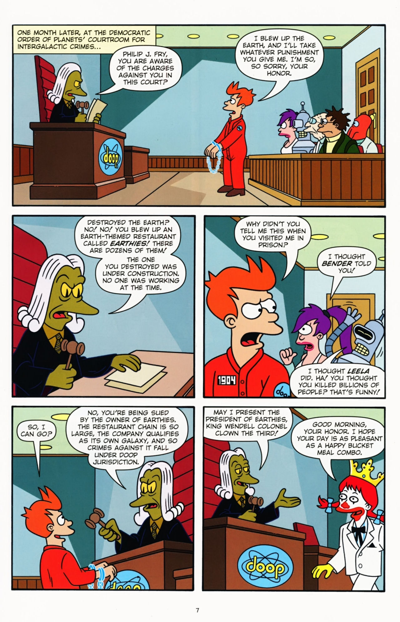 Read online Futurama Comics comic -  Issue #56 - 6