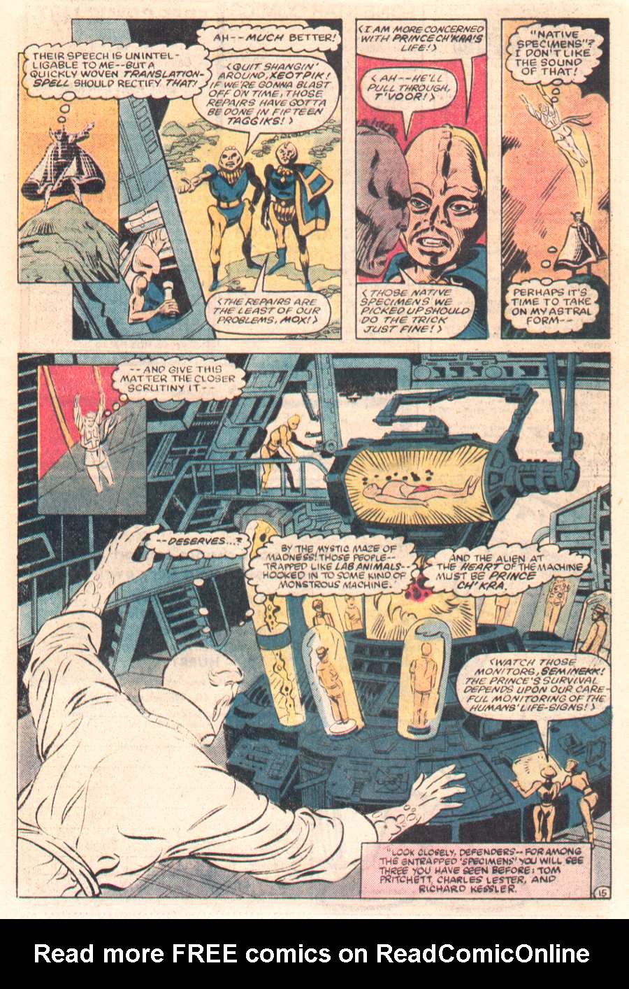 Read online The Defenders (1972) comic -  Issue #124 - 16