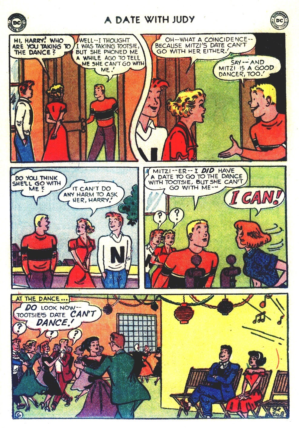 Read online A Date with Judy comic -  Issue #38 - 16