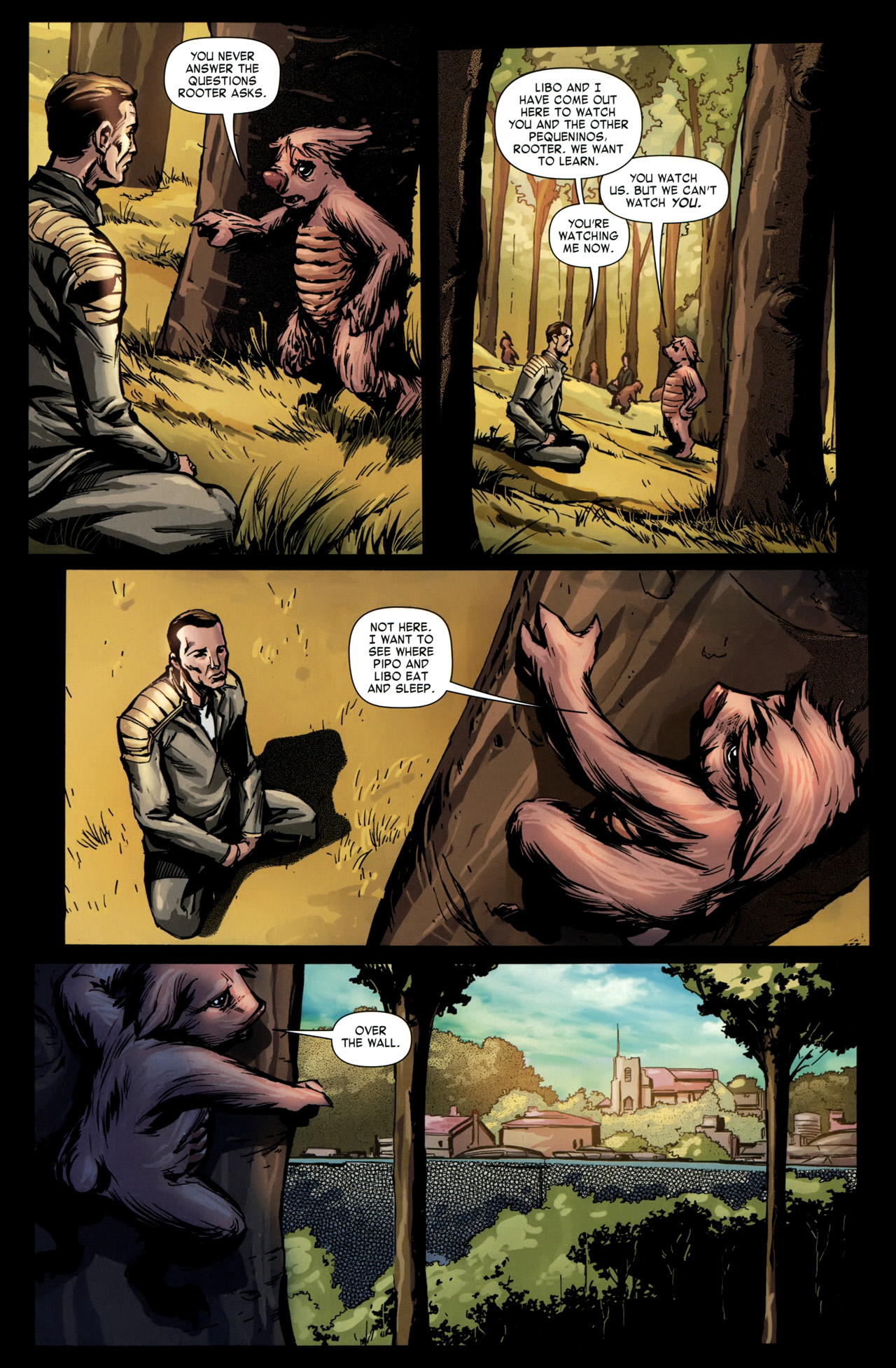 Read online Orson Scott Card's Speaker for the Dead comic -  Issue #1 - 5