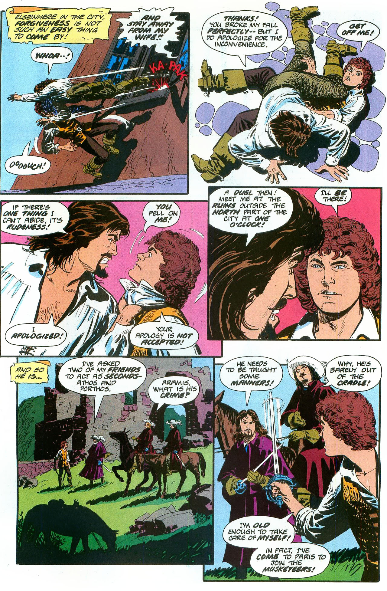 Read online The Three Musketeers comic -  Issue #1 - 16