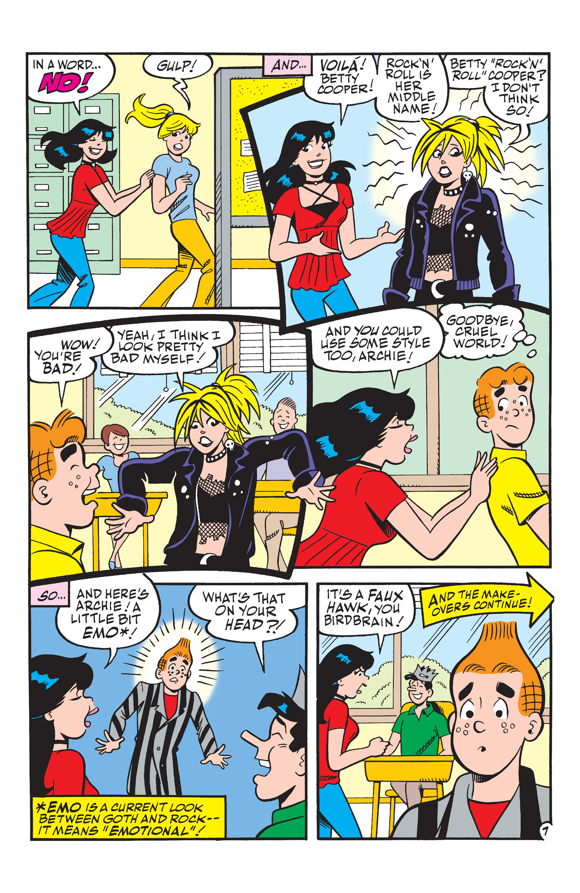 Read online Veronica's Hot Fashions comic -  Issue # TPB - 75