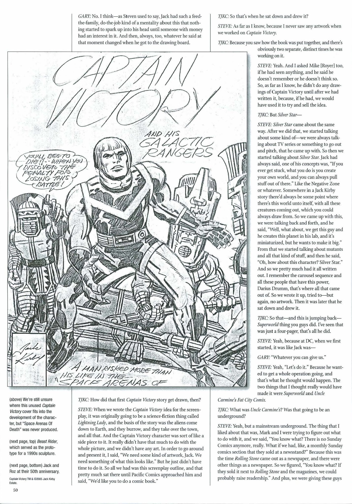 Read online The Jack Kirby Collector comic -  Issue #43 - 52