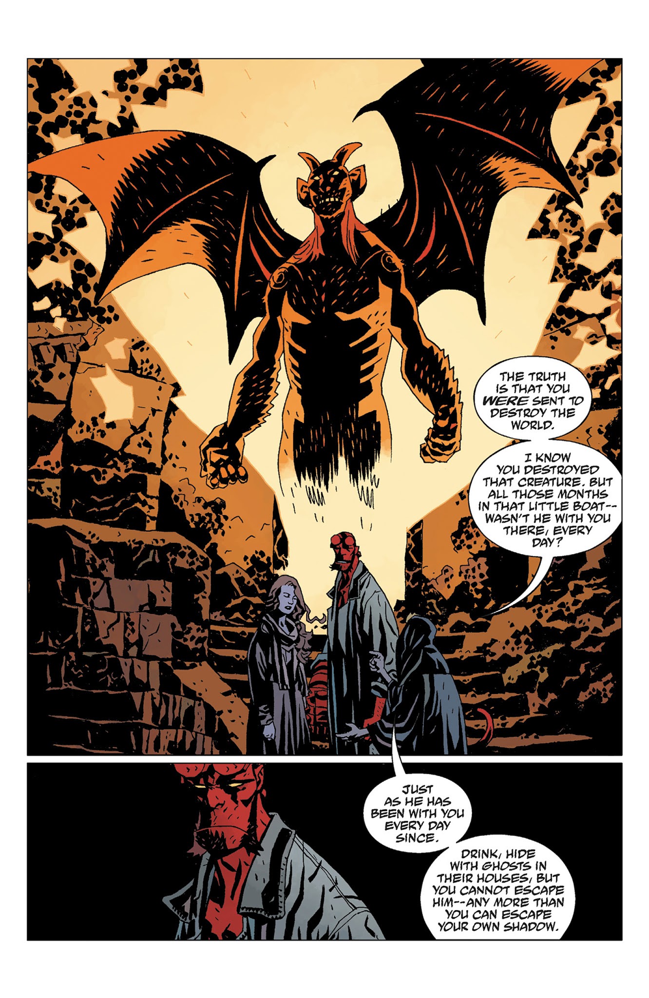 Read online Hellboy: The Wild Hunt comic -  Issue # TPB - 70