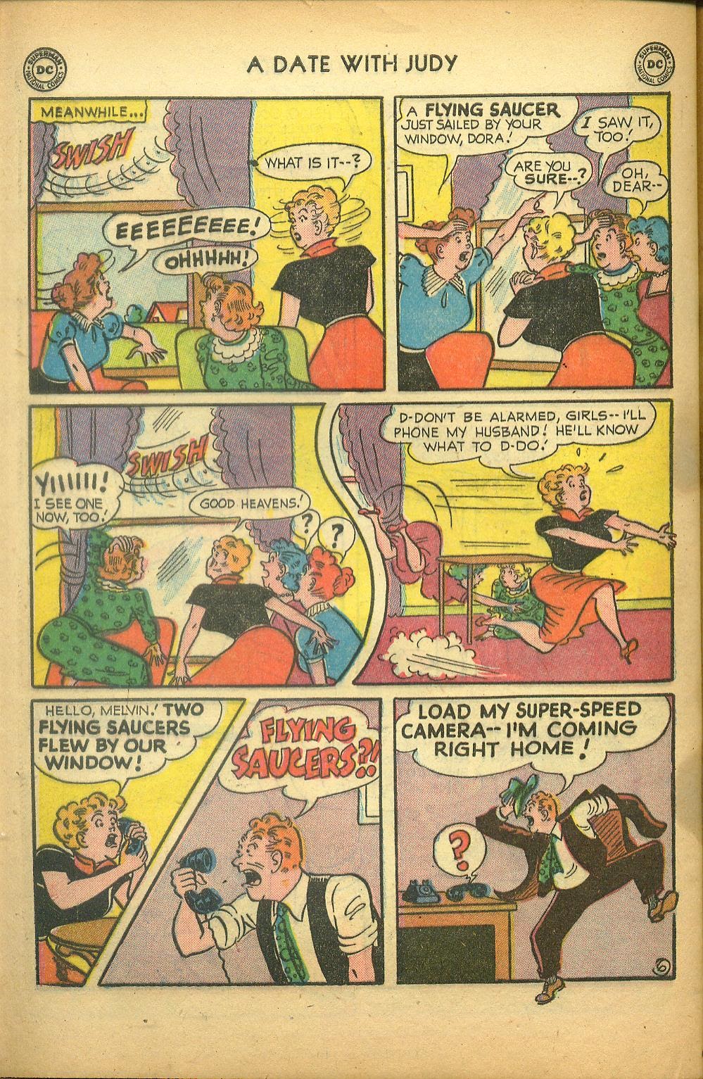 Read online A Date with Judy comic -  Issue #23 - 46