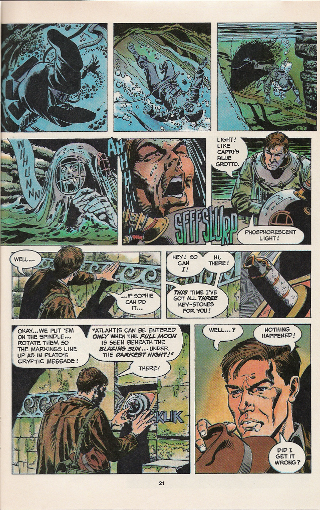 Read online Indiana Jones and the Fate of Atlantis comic -  Issue #3 - 24