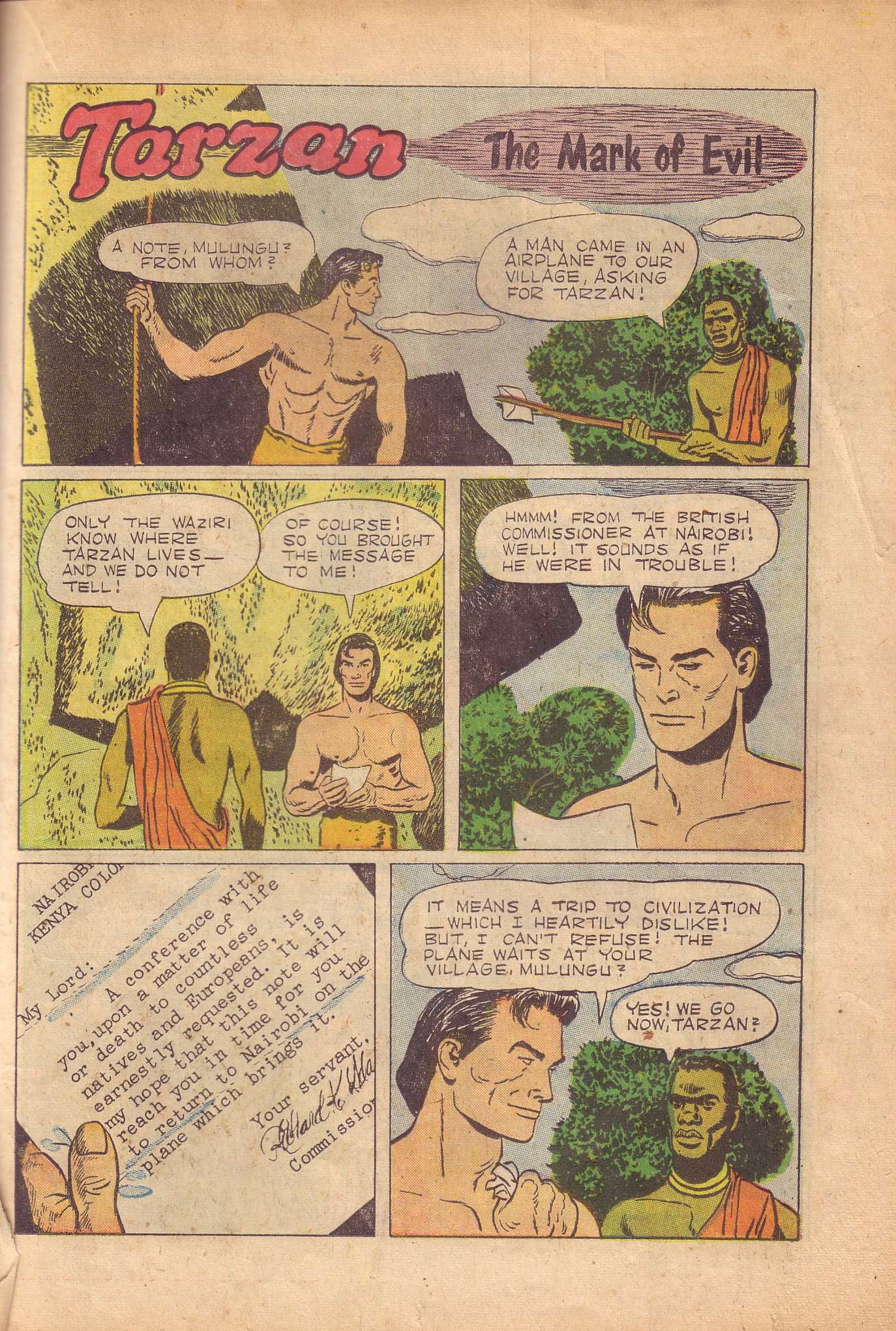 Read online Tarzan (1948) comic -  Issue #50 - 27