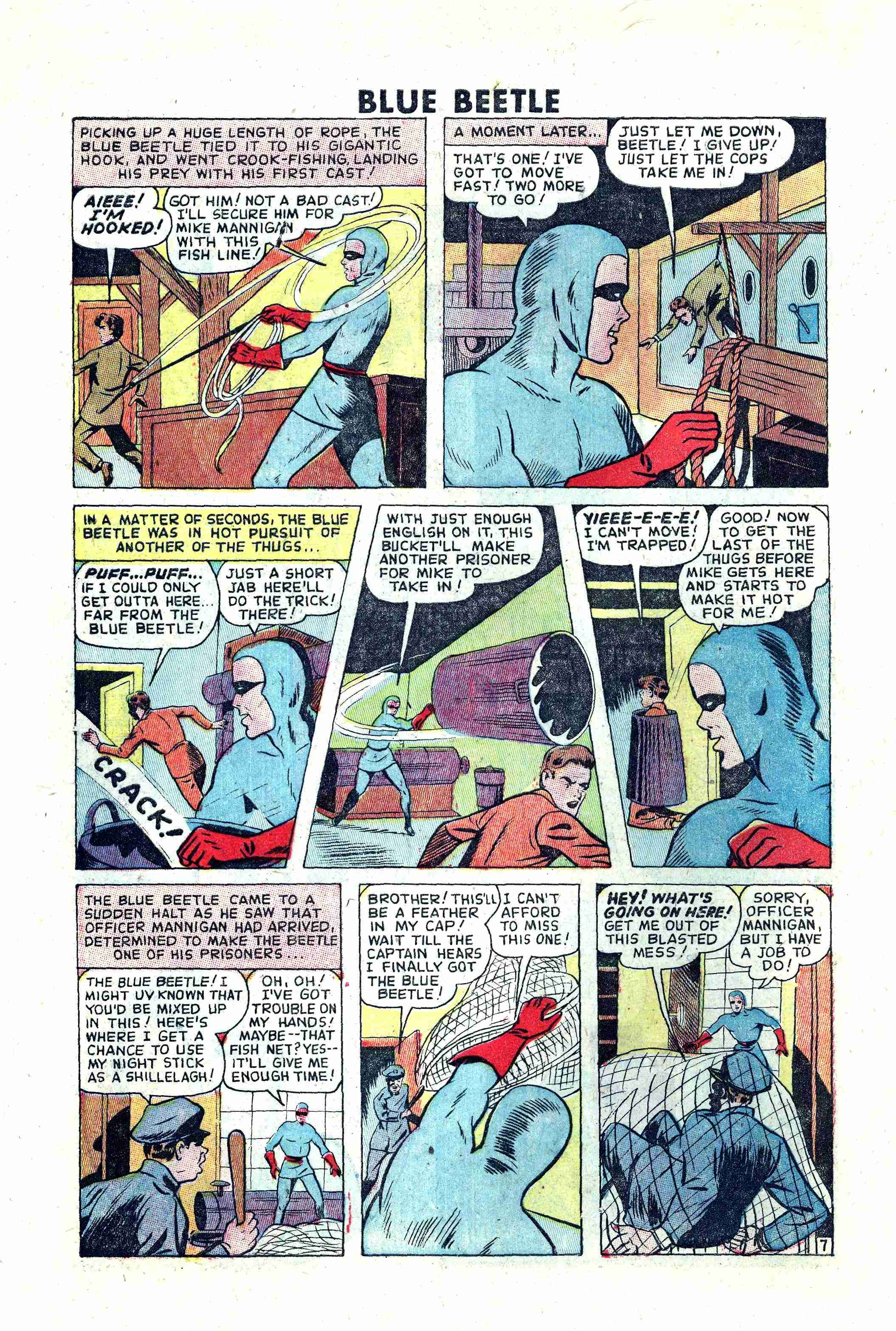Read online The Blue Beetle comic -  Issue #60 - 8