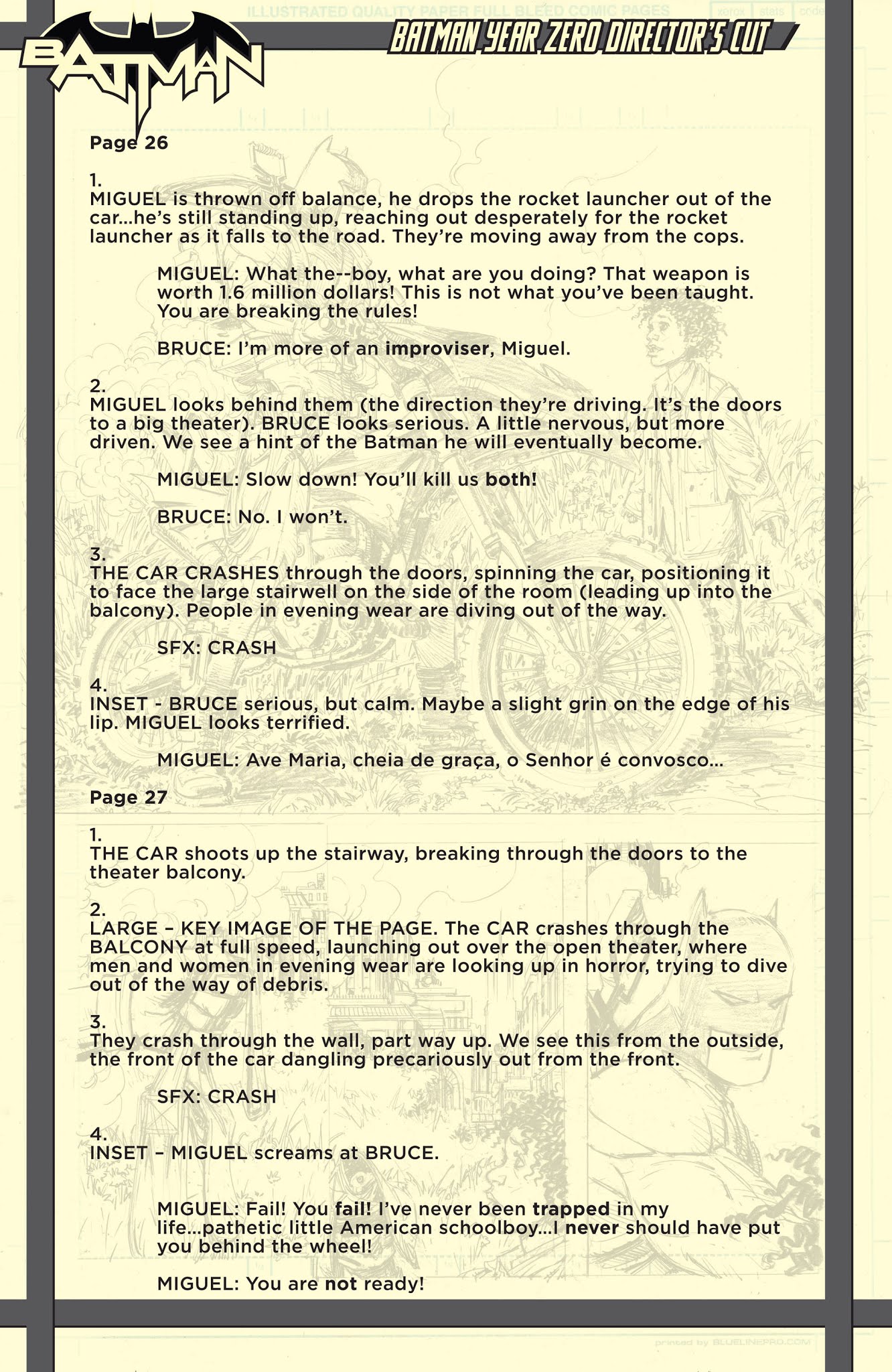 Read online Batman Zero Year Director's Cut comic -  Issue # Full - 52