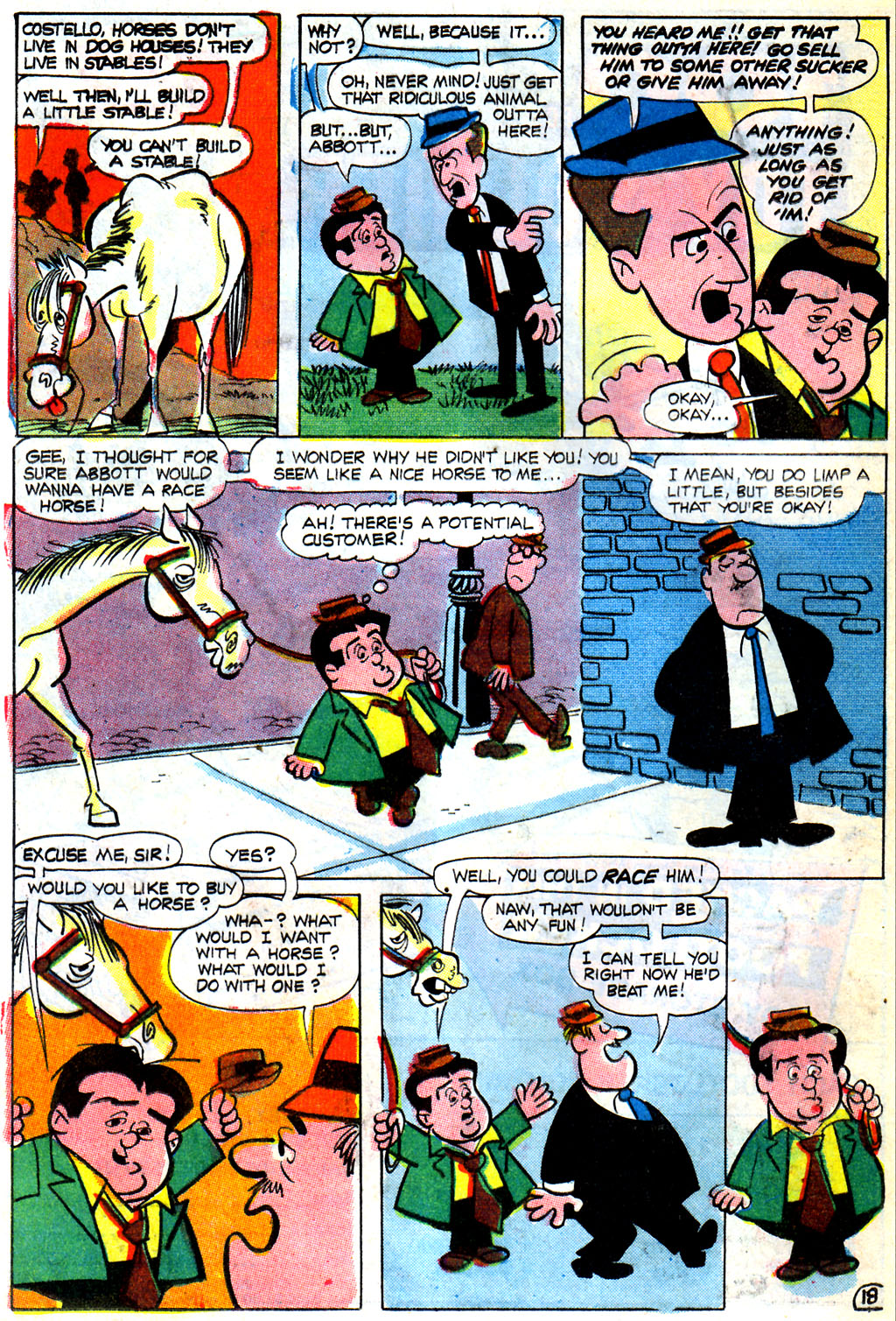 Read online Abbott & Costello comic -  Issue #7 - 21